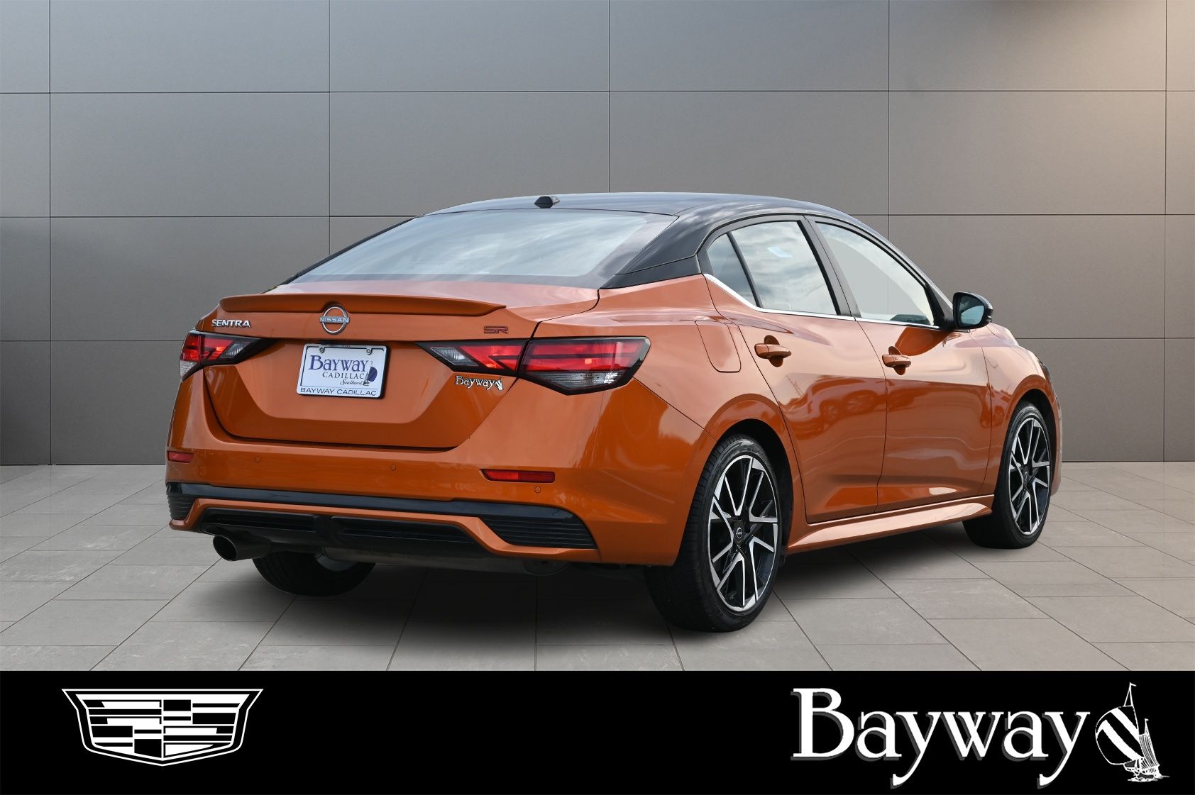 2025 Nissan Sentra SR Orange at South Houston Nissan