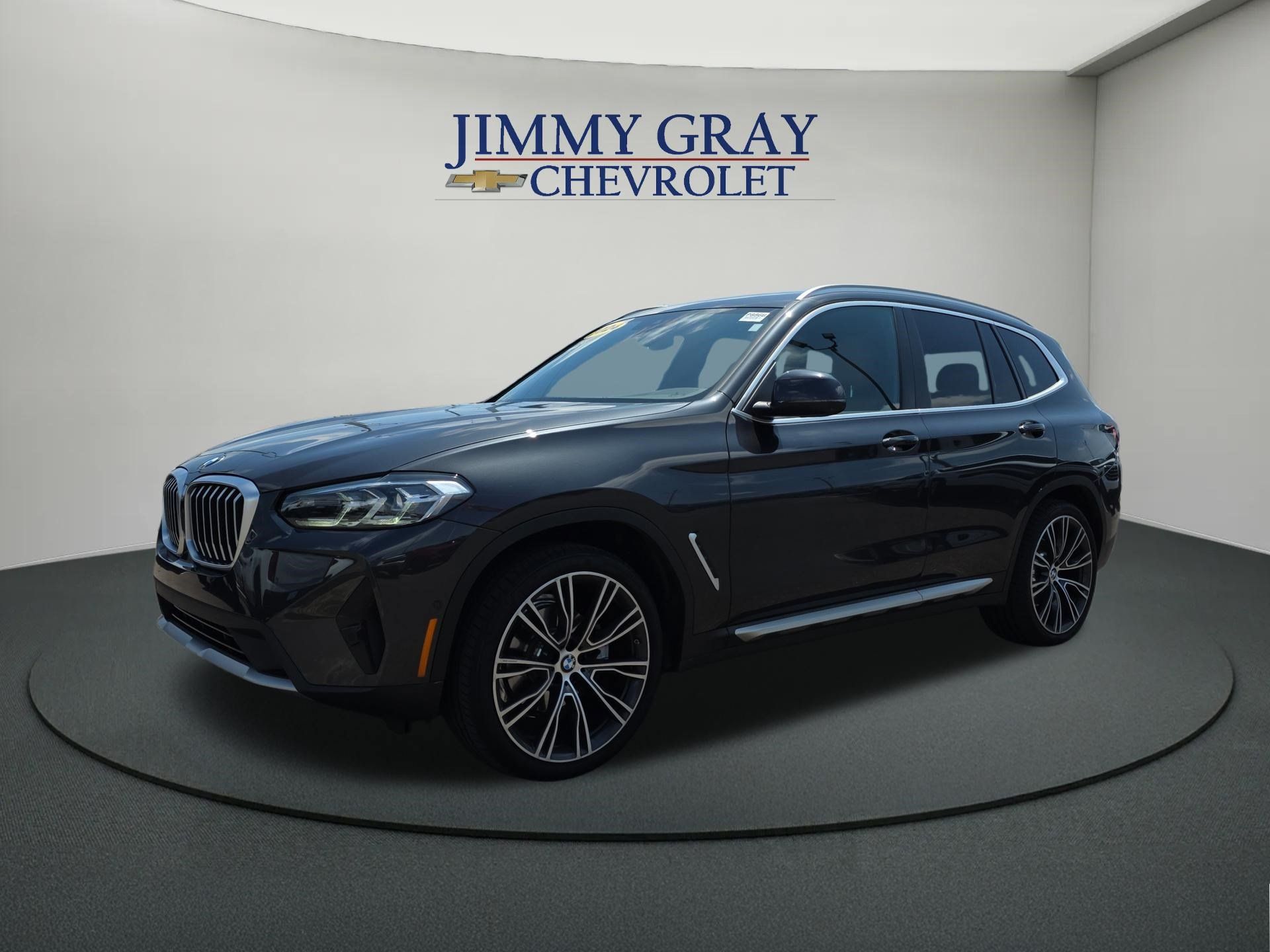 Gray (Dark Graphite Metallic) 2024 BMW X3 SUV / Crossover Rear-Wheel Drive 8-Speed Automatic