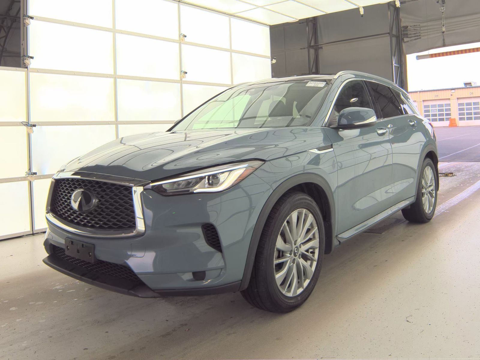 Slate Gray 2023 INFINITI QX50 Luxe AWD SUV / Crossover All-Wheel Drive Continuously Variable Transmission