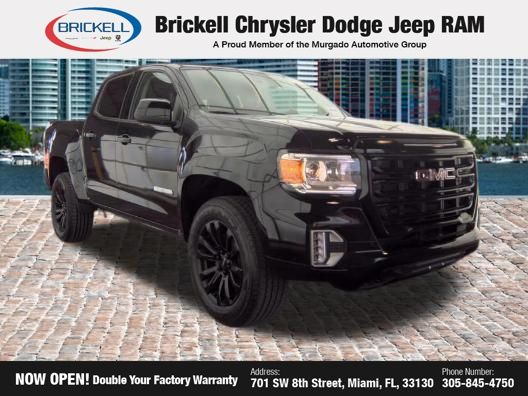Onyx Black 2022 GMC Canyon Pickup Truck 4X2 8-Speed Automatic