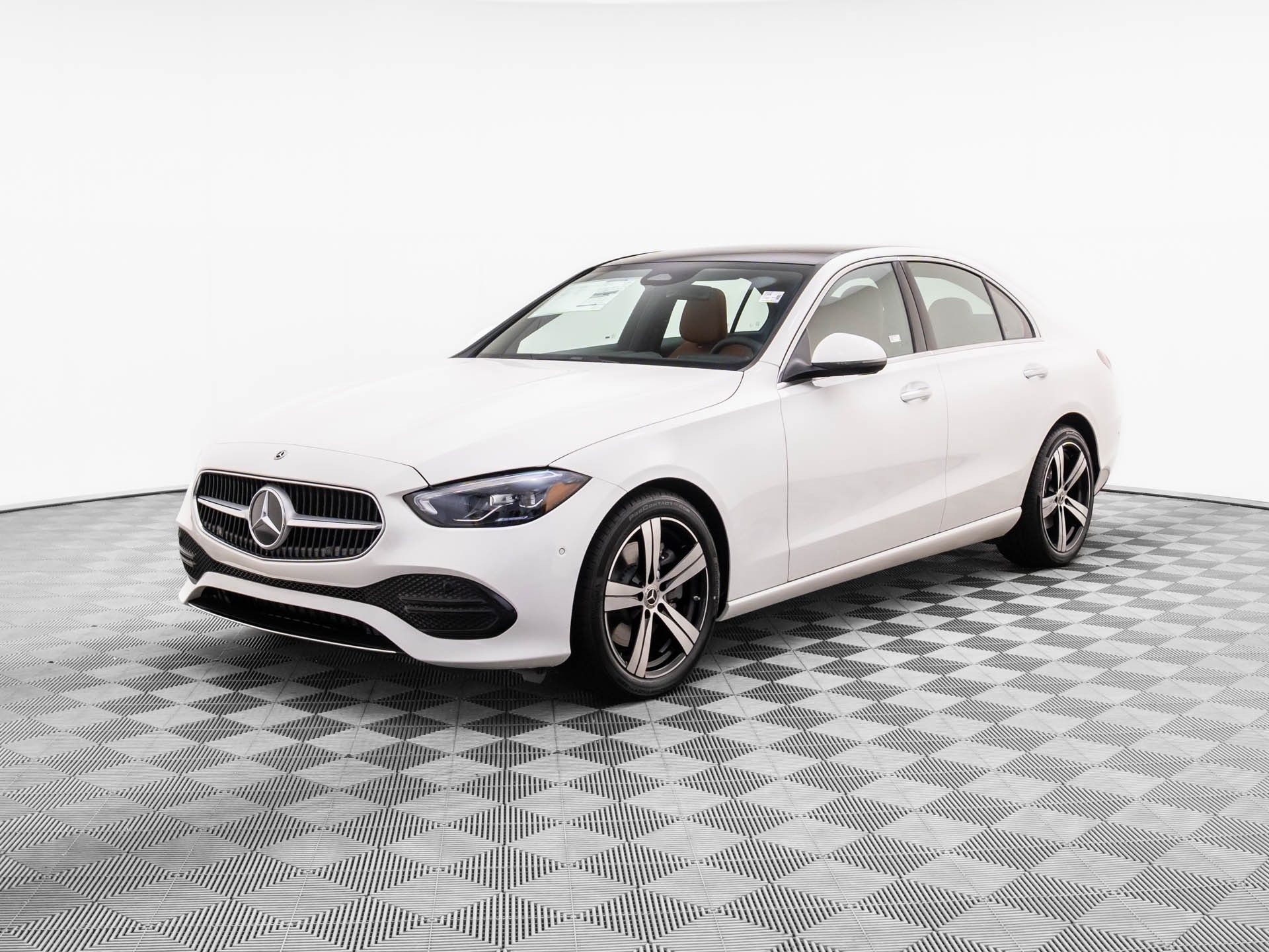 Polar White 2026 Mercedes-Benz C-Class Sedan All-Wheel Drive 9-Speed Automatic