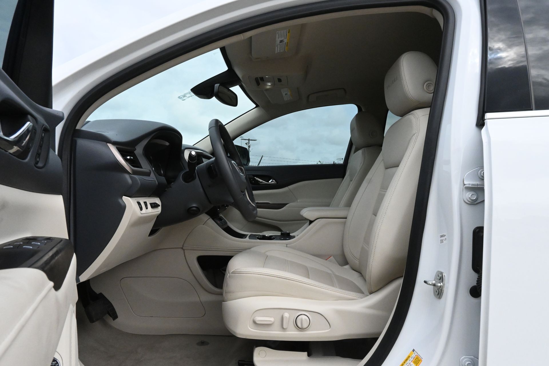 2023 GMC Acadia Denali White at DeMontrond Auto Country