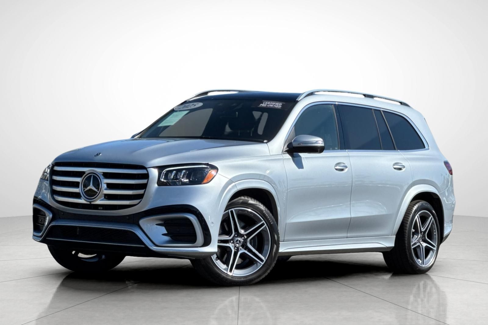Cirrus Silver Metallic 2025 Mercedes-Benz GLS SUV / Crossover All-Wheel Drive 9-Speed Automatic