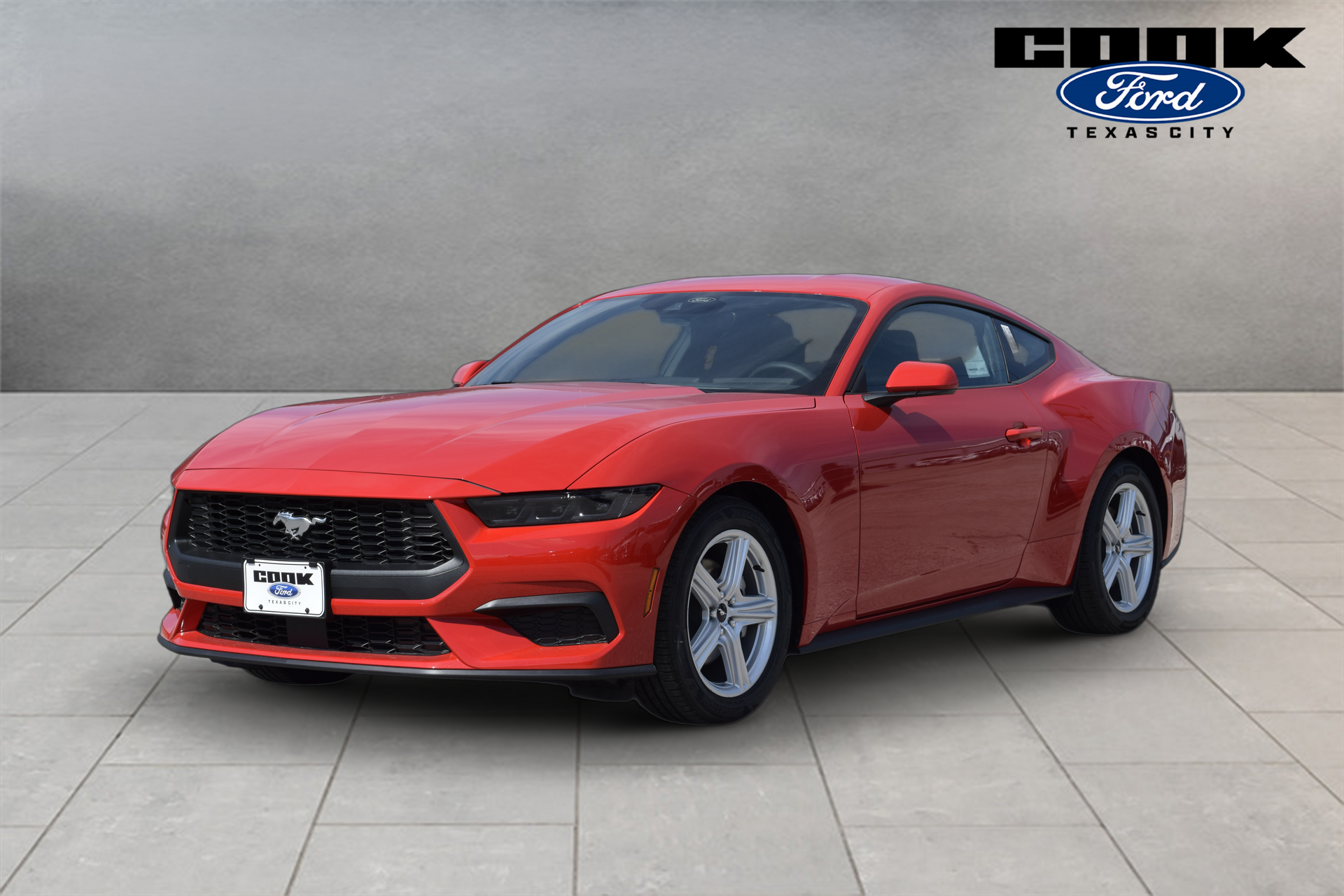 2026 Ford Mustang EcoBoost Red at EAG Ford Navasota