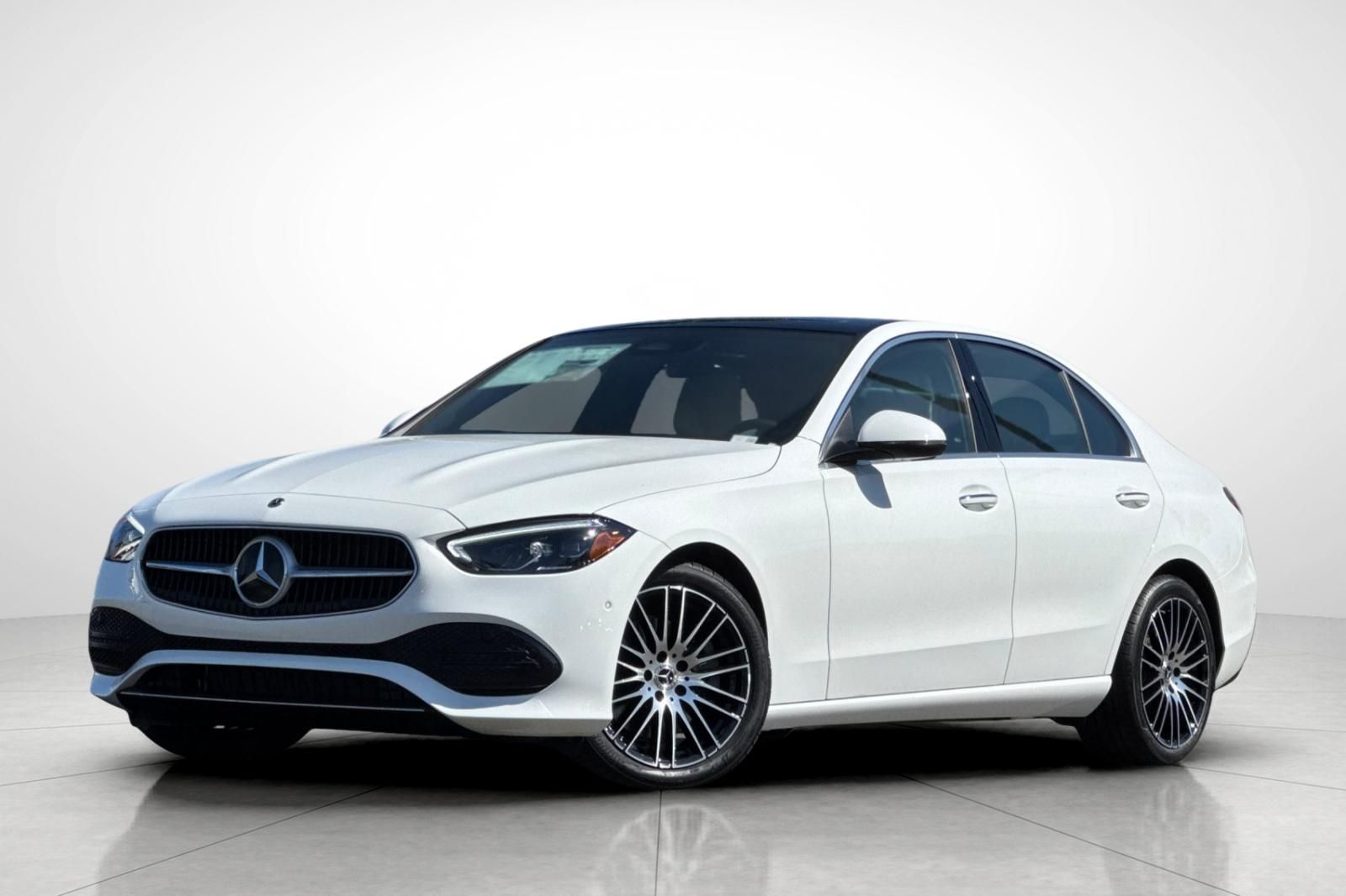 Polar White 2026 Mercedes-Benz C-Class Sedan Rear-Wheel Drive 9-Speed Automatic