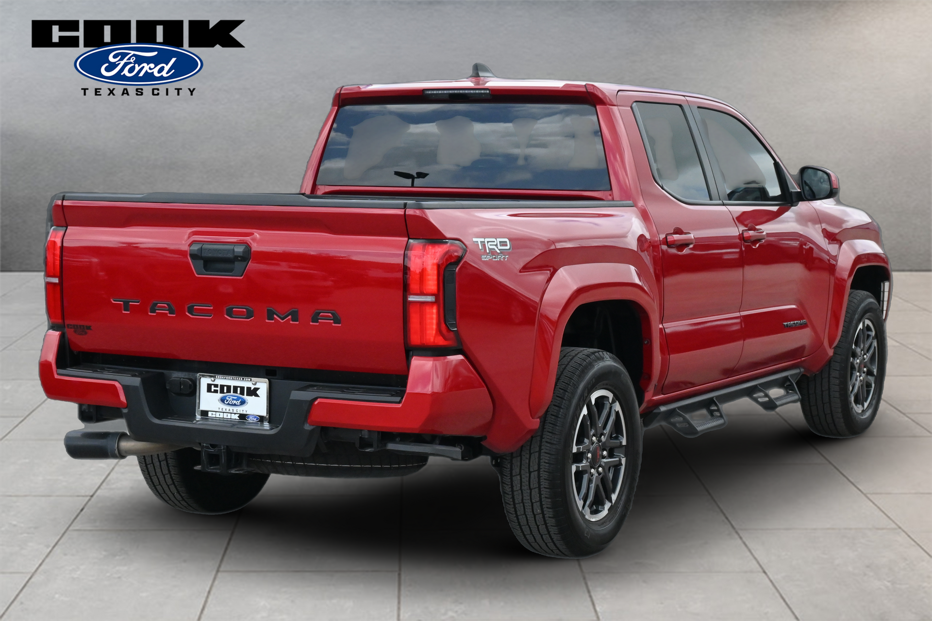 2025 Toyota Tacoma TRD Sport Red at Community Toyota