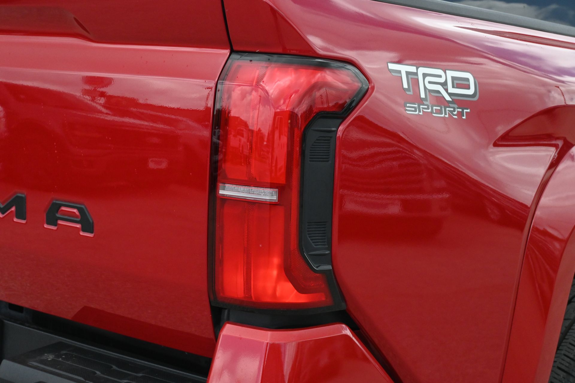 2025 Toyota Tacoma TRD Sport Red at Community Toyota