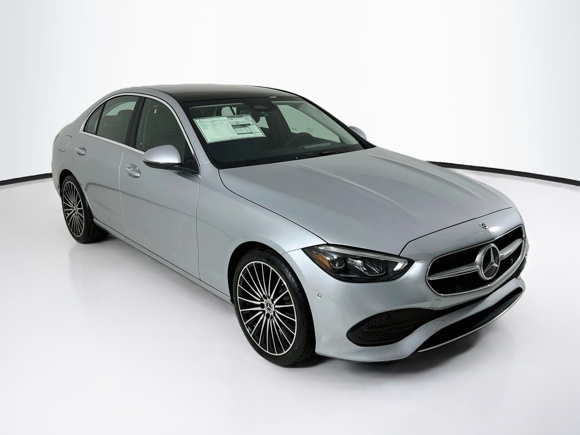 Cirrus Silver Metallic 2026 Mercedes-Benz C-Class Sedan Rear-Wheel Drive 9-Speed Automatic