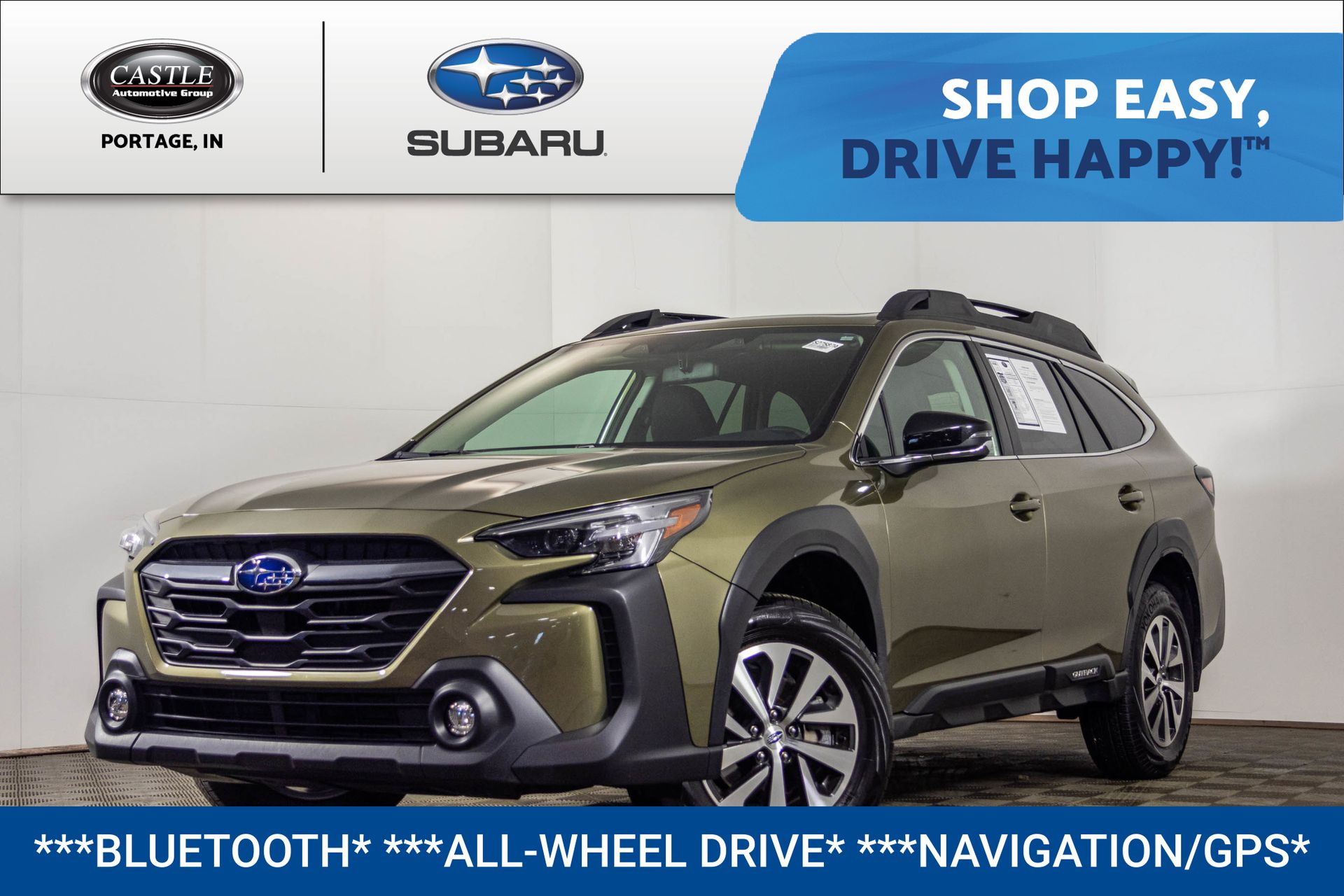 Autumn Green Metallic 2025 Subaru Outback Premium AWD SUV / Crossover All-Wheel Drive Continuously Variable Transmission