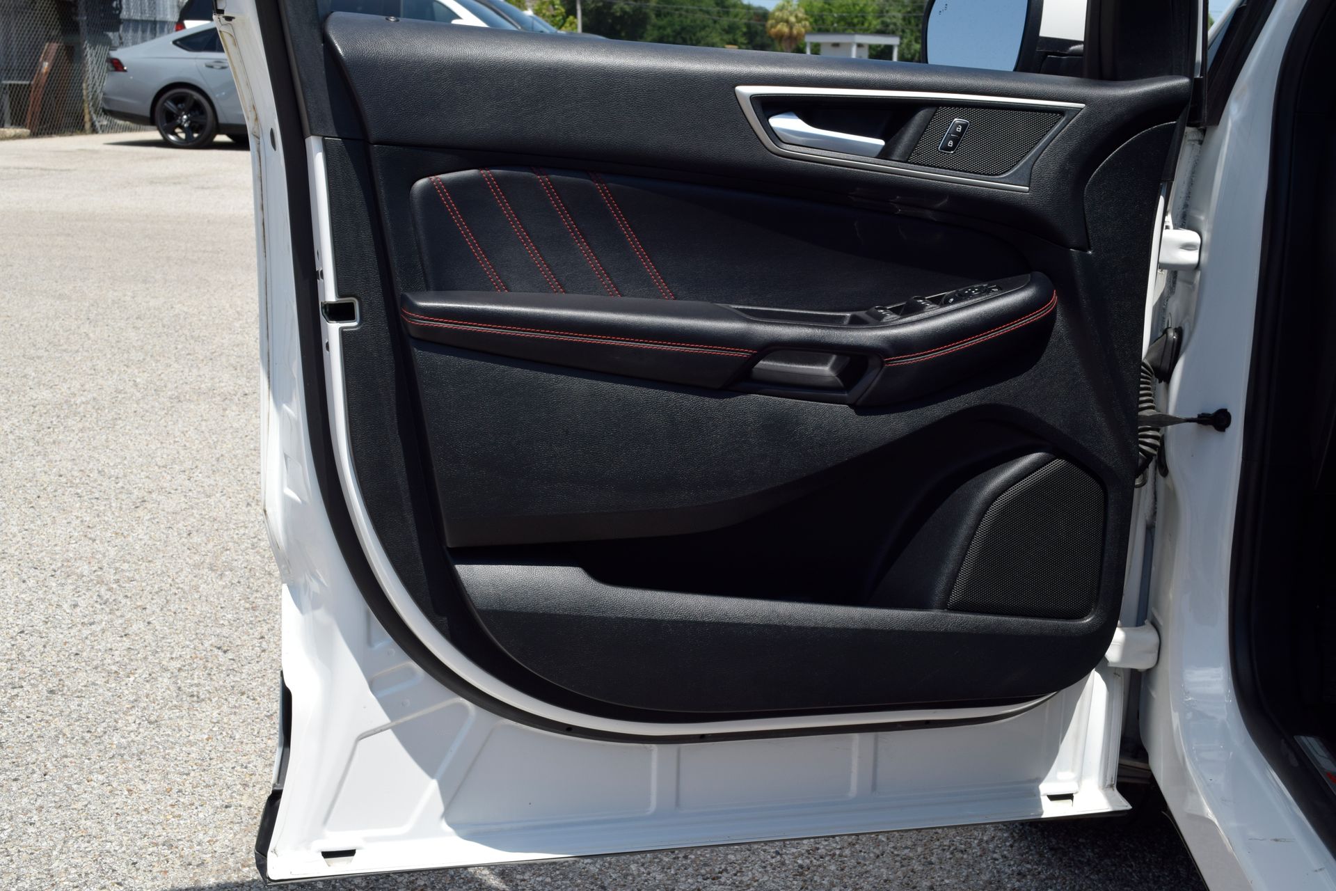 2023 Ford Edge ST Line White at DeMontrond Ford