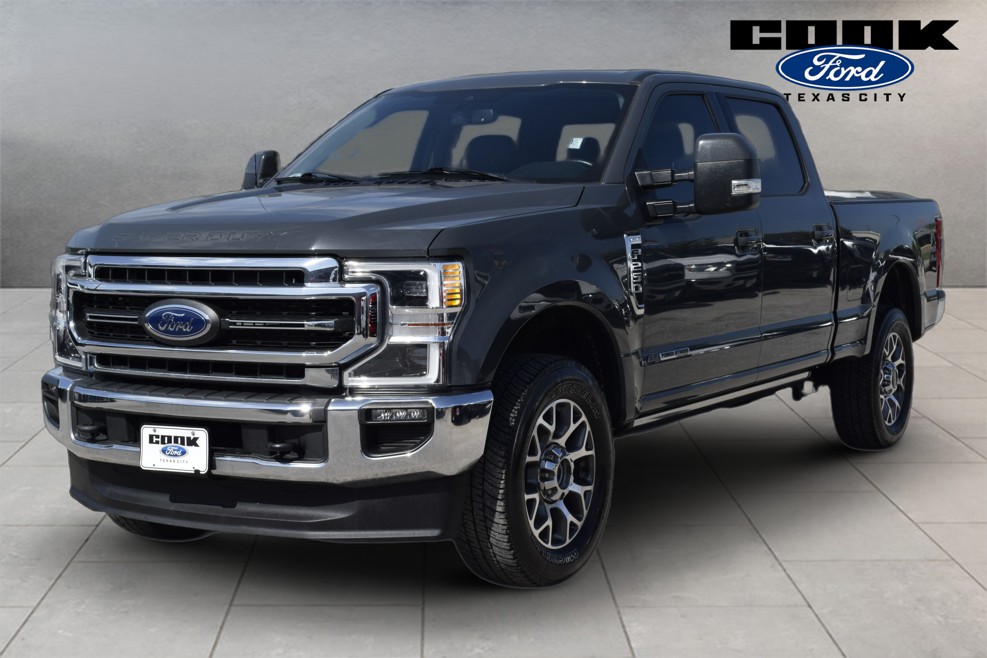 2021 Ford F-250SD Lariat Gray at Wharton Ford
