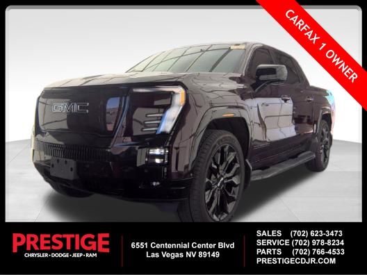 Dark Ember Tintcoat 2025 GMC Sierra EV Pickup Truck All-Wheel Drive 1-Speed Automatic