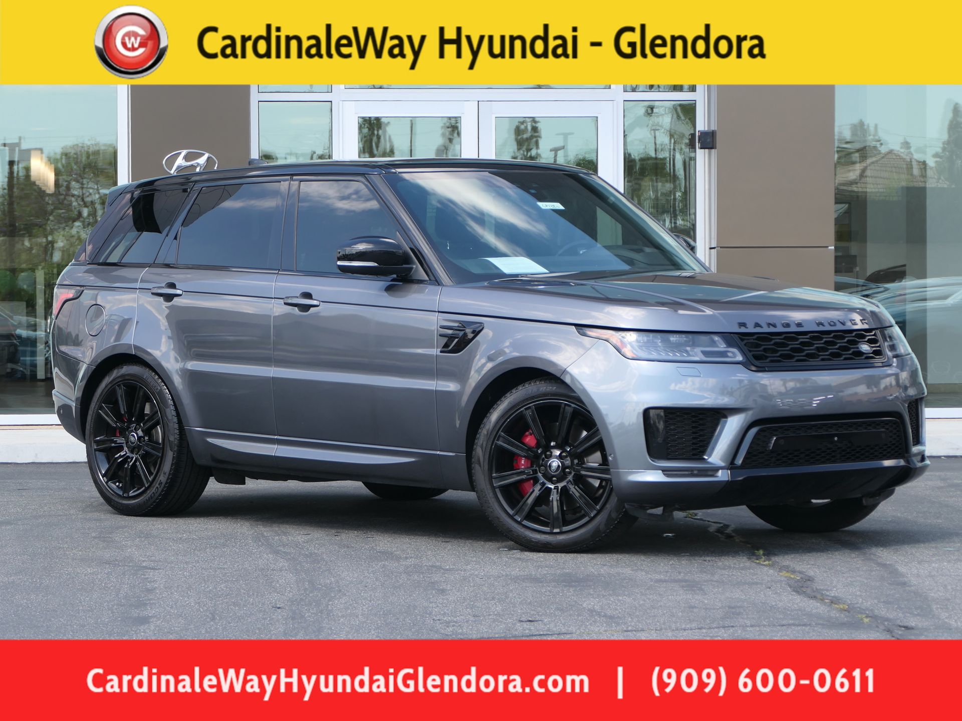 Gray 2018 Land Rover Range Rover Sport V8 Supercharged 4WD SUV / Crossover All-Wheel Drive 8-Speed Automatic