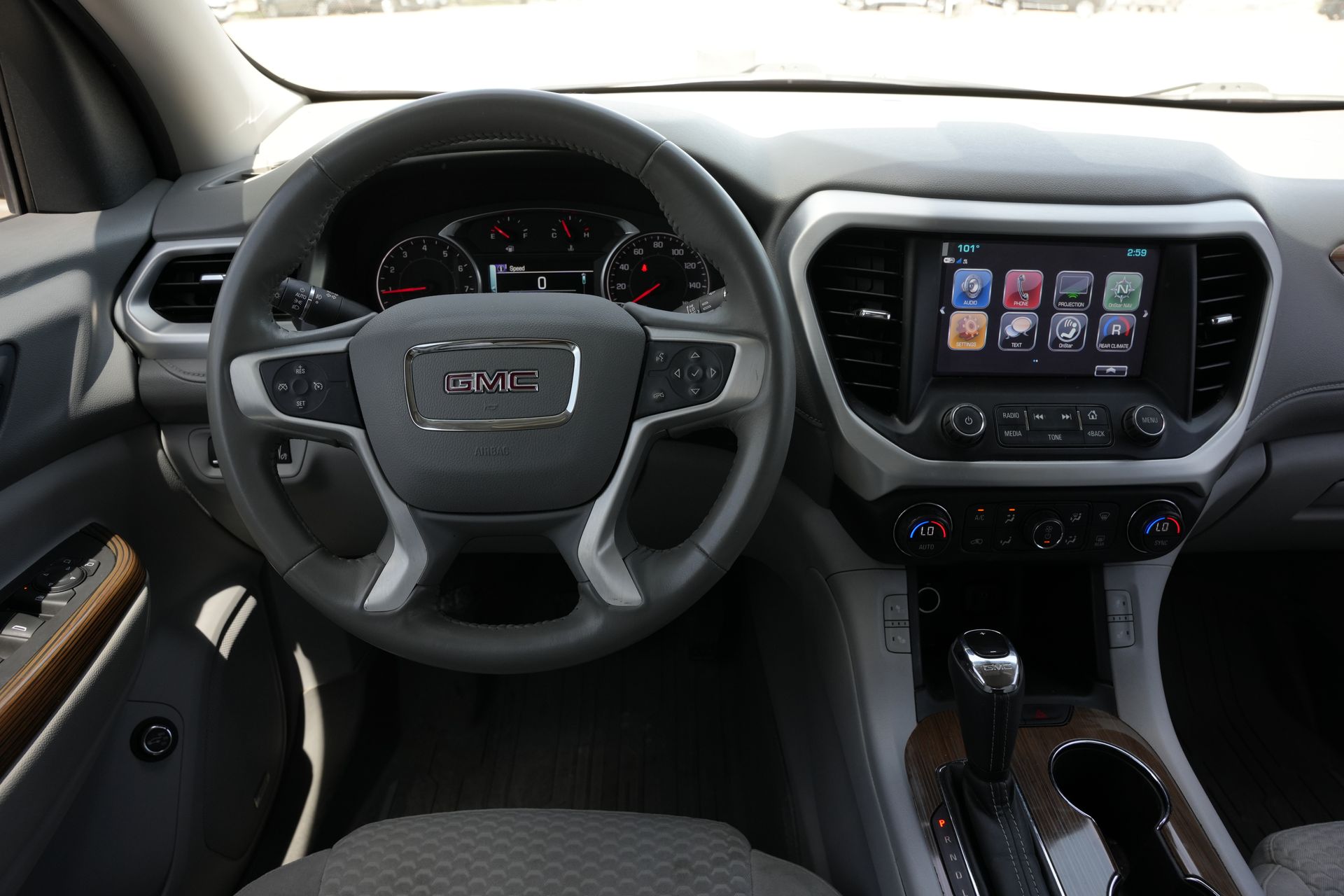 2018 GMC Acadia SLE-2 Red at DeMontrond Gulf Freeway