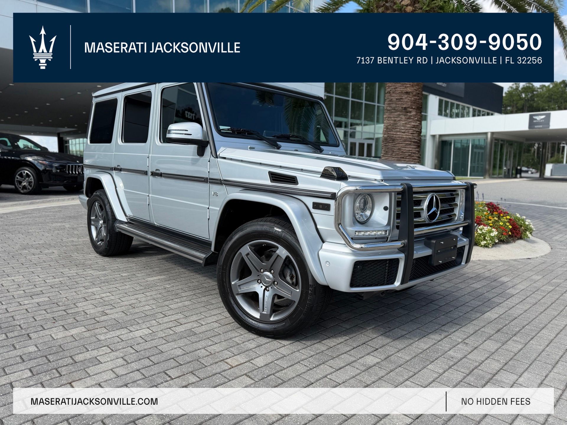 Iridium Silver Metallic 2018 Mercedes-Benz G-Class SUV / Crossover All-Wheel Drive 7-Speed Automatic