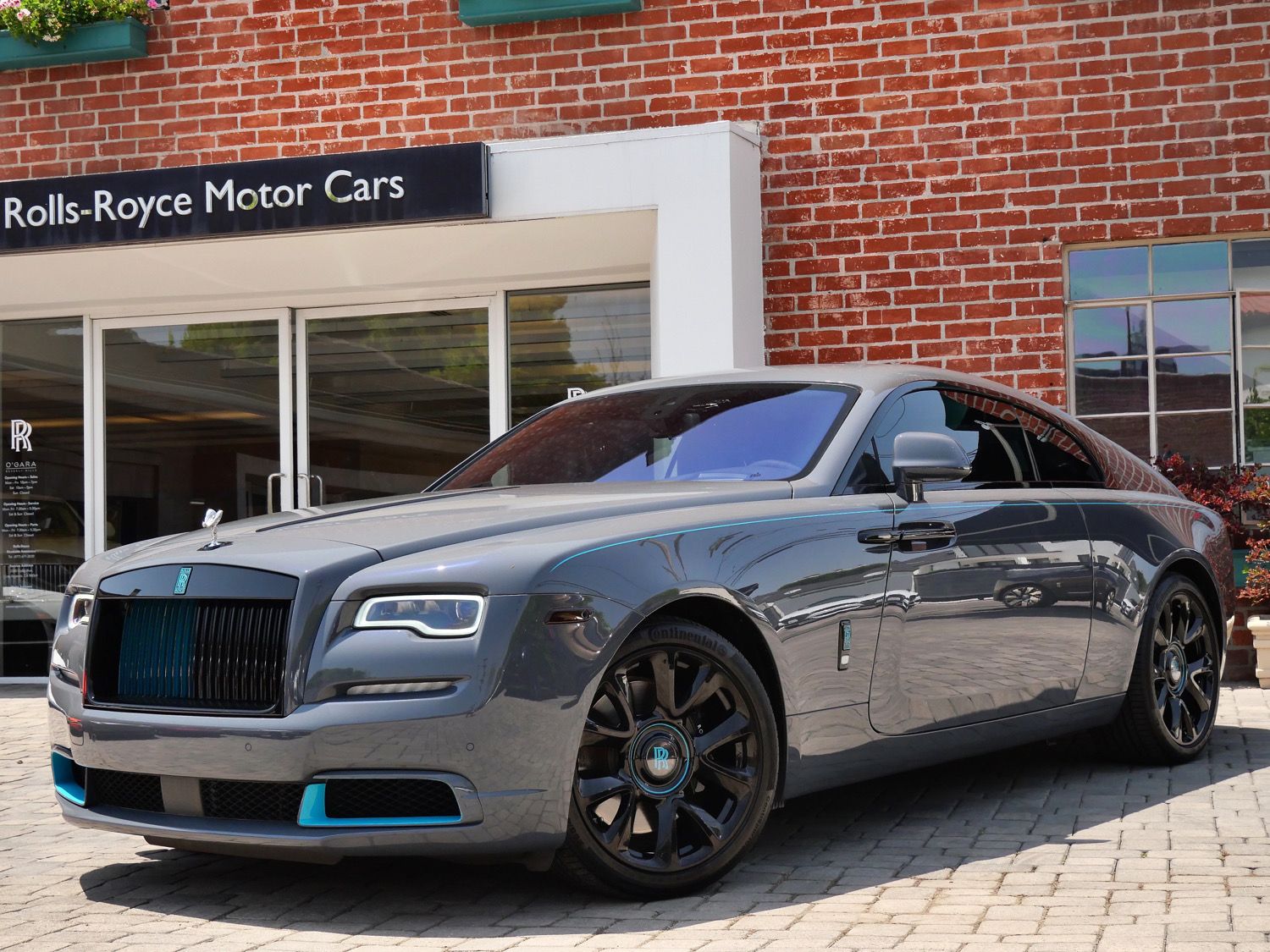 Gray (Delphic Grey) 2021 Rolls-Royce Wraith RWD Coupe Rear-Wheel Drive 8-Speed Automatic