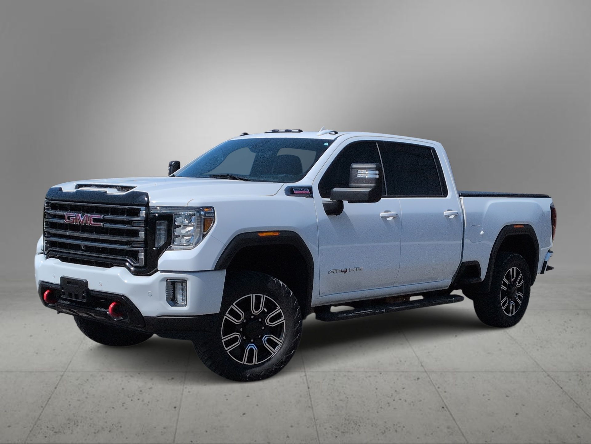 Summit White 2020 GMC Sierra 2500HD AT4 Crew Cab 4WD Pickup Truck Four-Wheel Drive Automatic