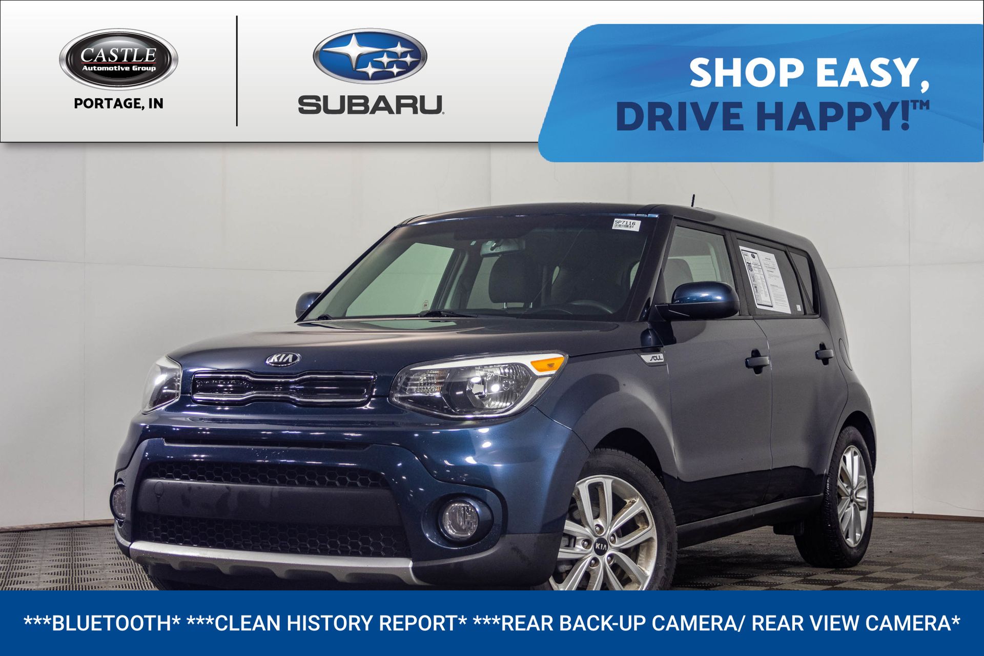 Mysterious Black 2018 Kia Soul + Wagon Front-Wheel Drive 6-Speed Automatic