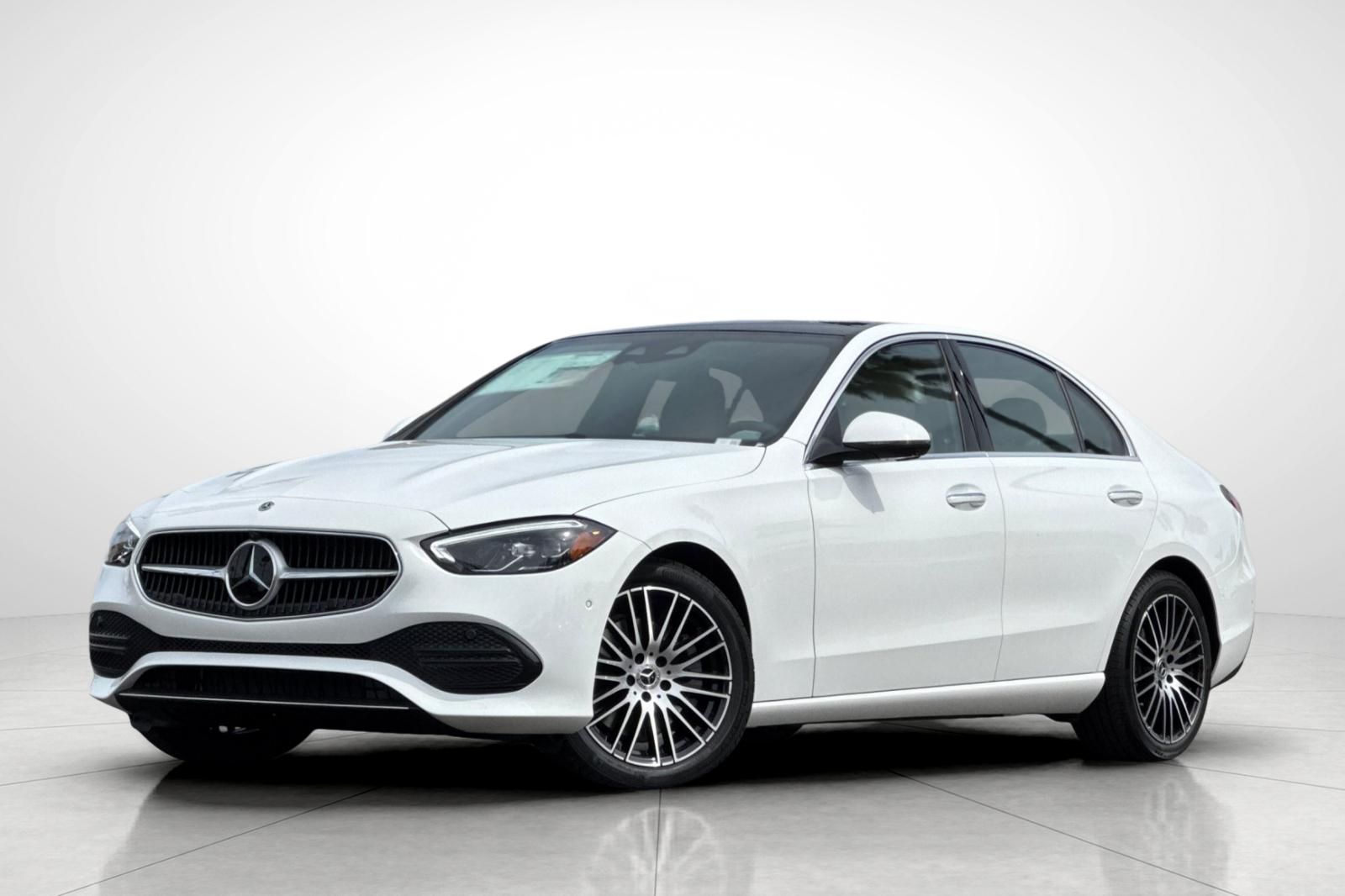 Polar White 2026 Mercedes-Benz C-Class Sedan Rear-Wheel Drive 9-Speed Automatic