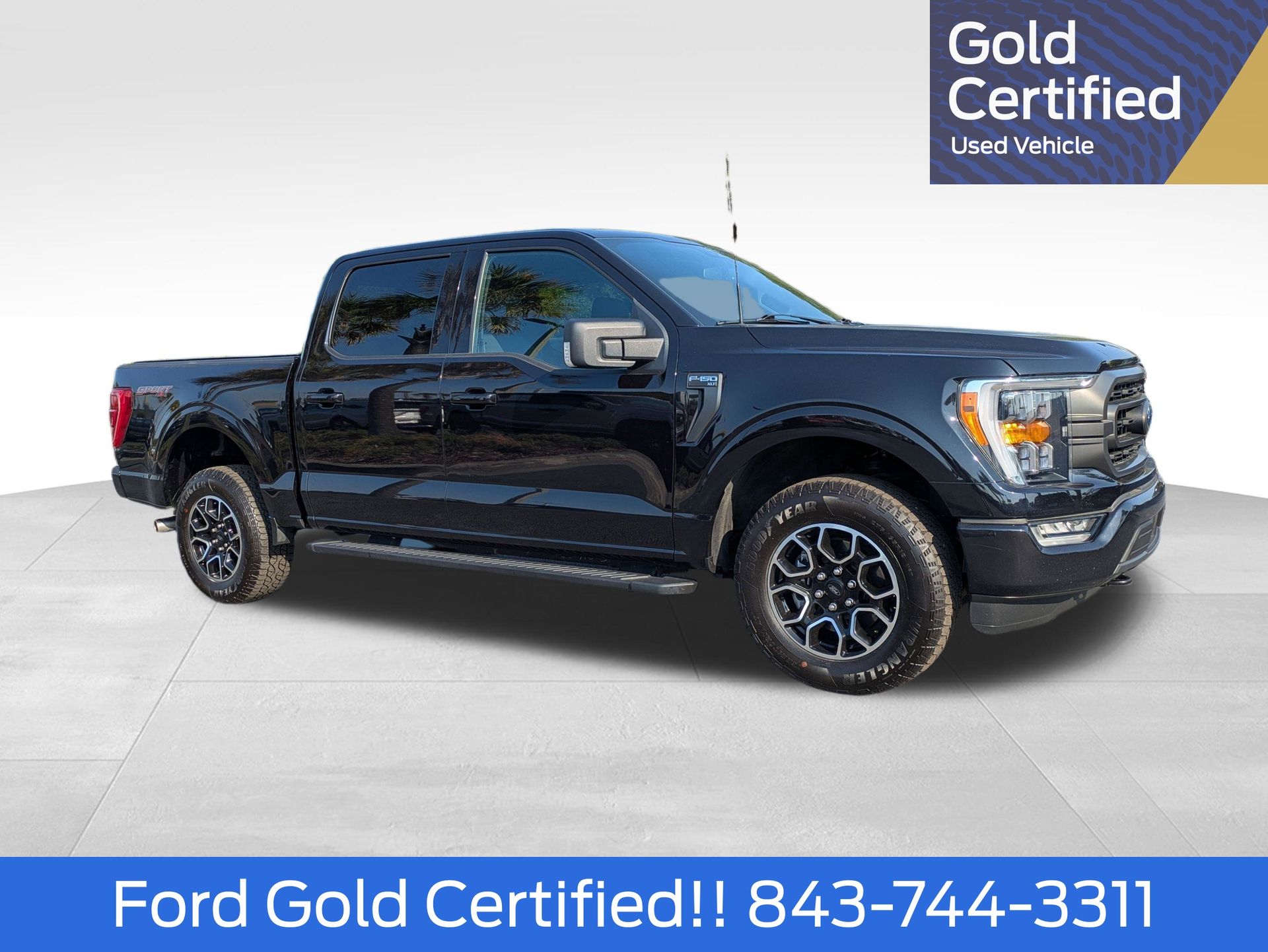 2022 Ford F-150 XLT Black at Walterboro Ford