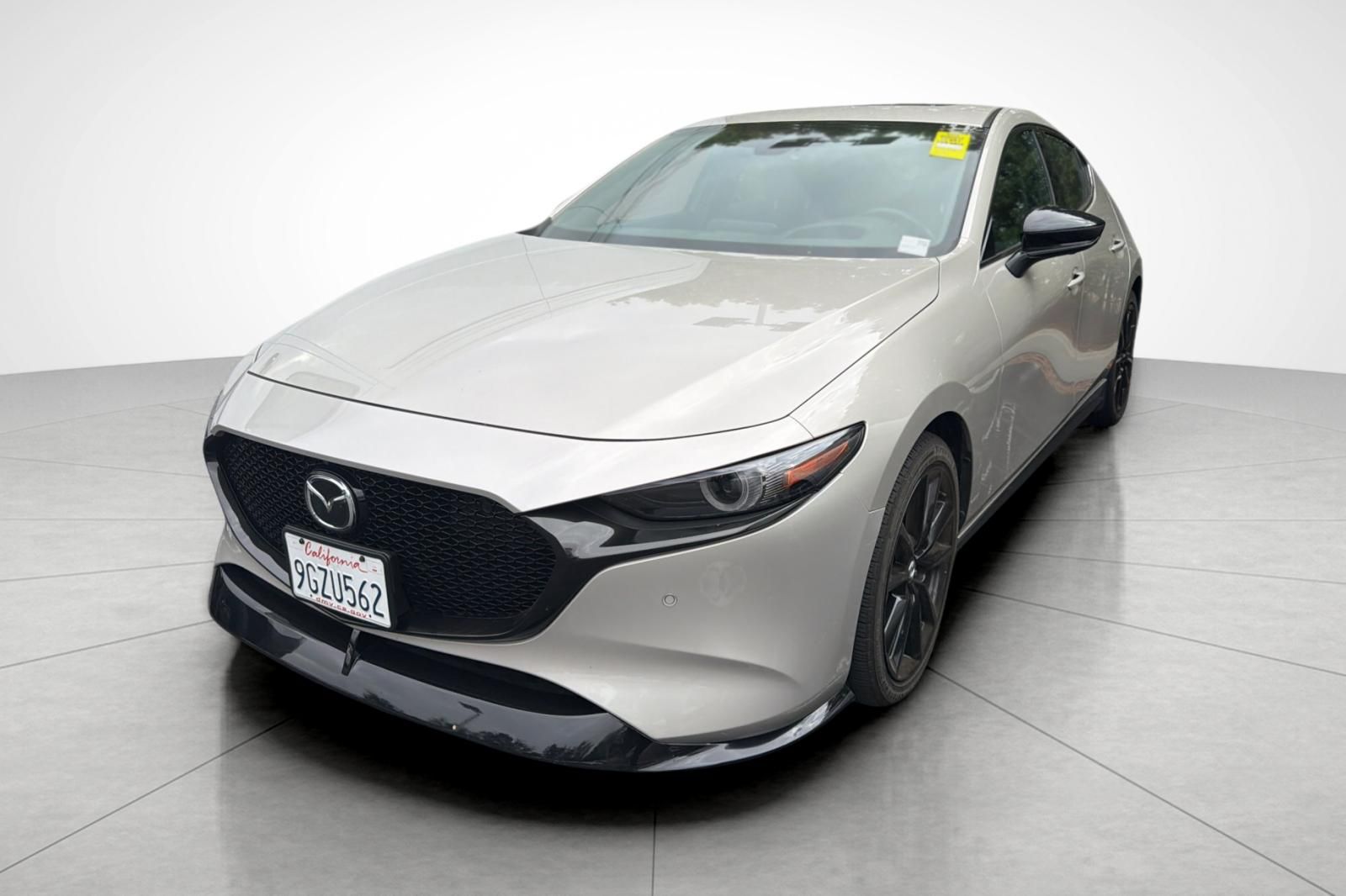 Gray (Platinum Quartz Metallic) 2023 Mazda MAZDA3 2.5 Turbo Premium Plus Hatchback AWD Hatchback All-Wheel Drive 6-Speed Automatic