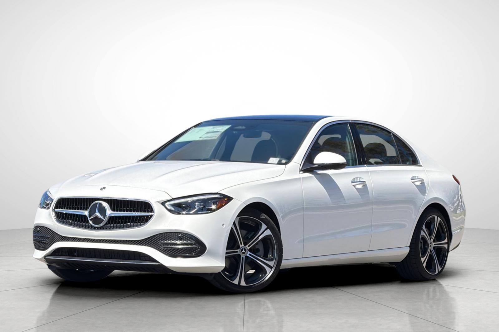 Polar White 2026 Mercedes-Benz C-Class Sedan Rear-Wheel Drive 9-Speed Automatic