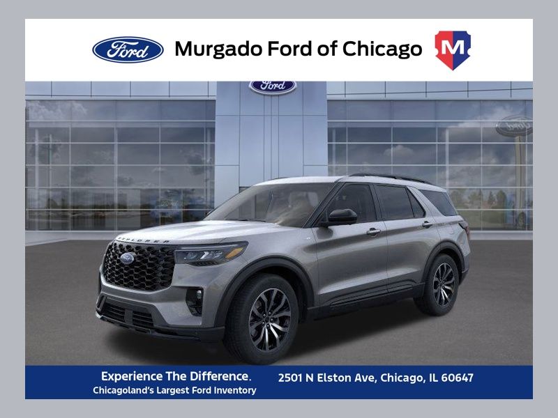 Carbonized Gray Metallic 2026 Ford Explorer SUV / Crossover All-Wheel Drive Automatic