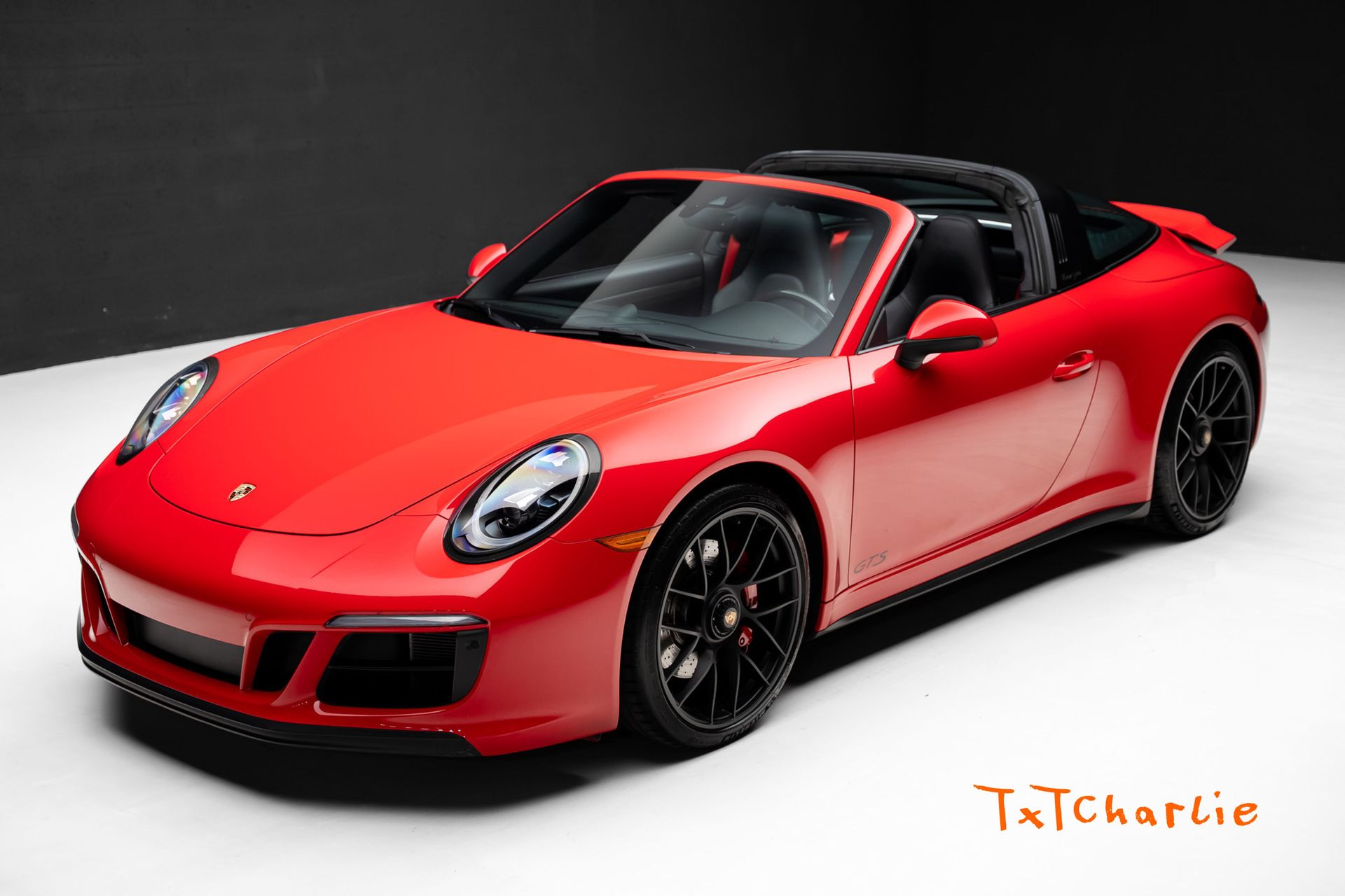 Red 2019 Porsche 911 Convertible All-Wheel Drive 7-Speed Automatic