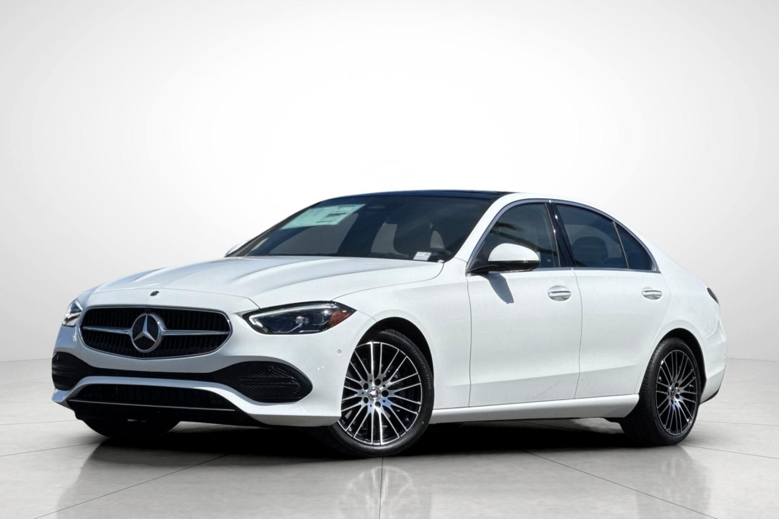 Polar White 2026 Mercedes-Benz C-Class Sedan Rear-Wheel Drive 9-Speed Automatic