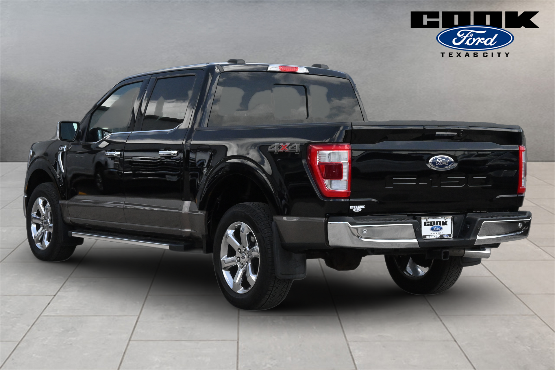 2022 Ford F-150 Lariat Black at Cook Ford