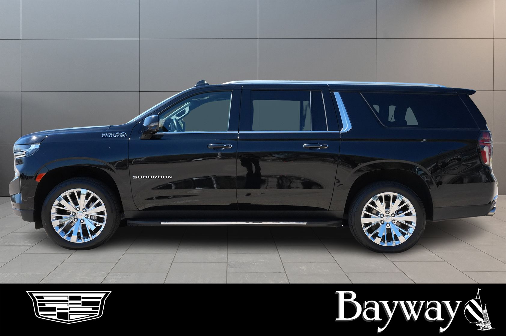 2023 Chevrolet Suburban High Country Black at Bayway Cadillac of The Woodlands