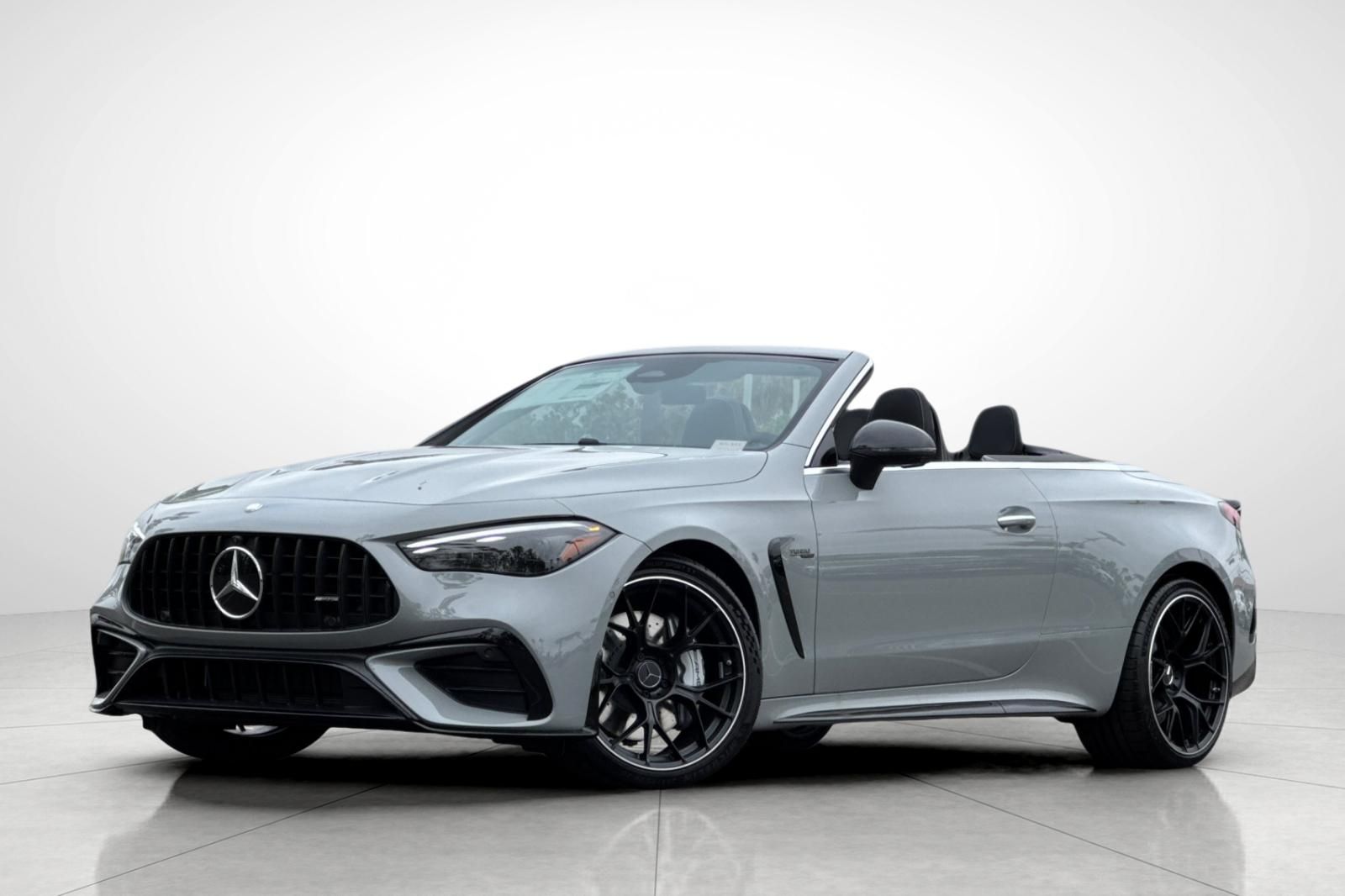 Gray (MANUFAKTUR Alpine Grey Mt) 2026 Mercedes-Benz CLE Coupe All-Wheel Drive 9-Speed Automatic
