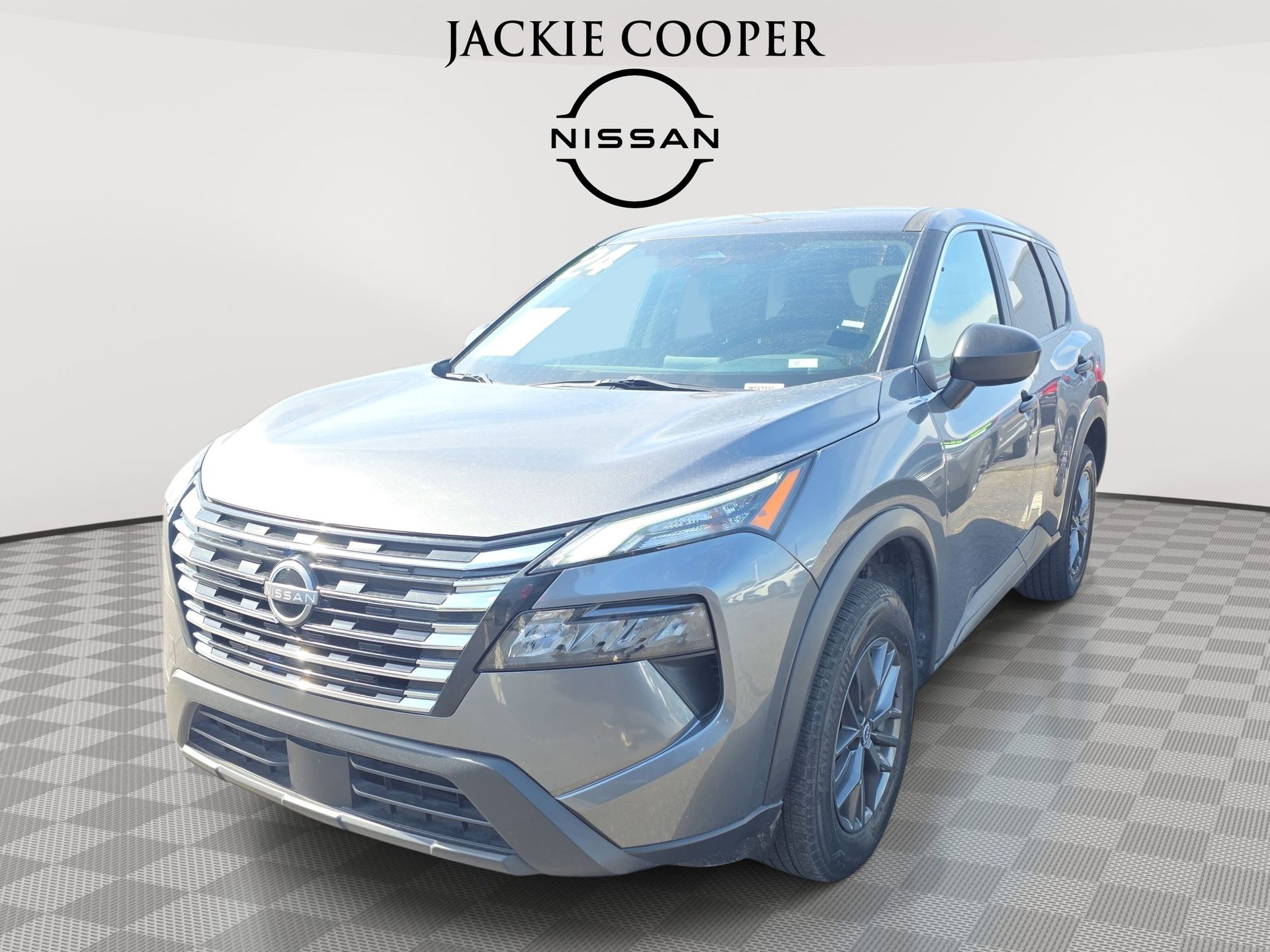Gray (Gun Metallic) 2024 Nissan Rogue S FWD SUV / Crossover Front-Wheel Drive Continuously Variable Transmission