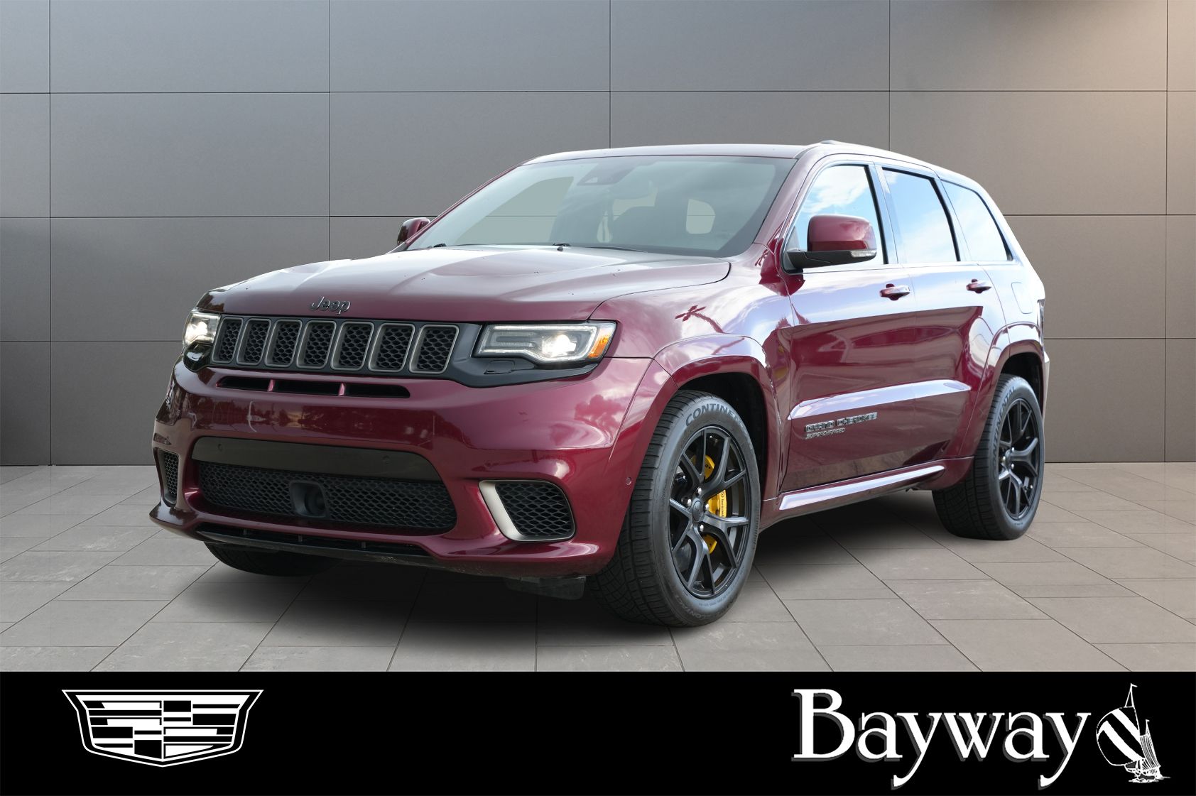 2019 Jeep Grand Cherokee Trackhawk Red at Autostrade