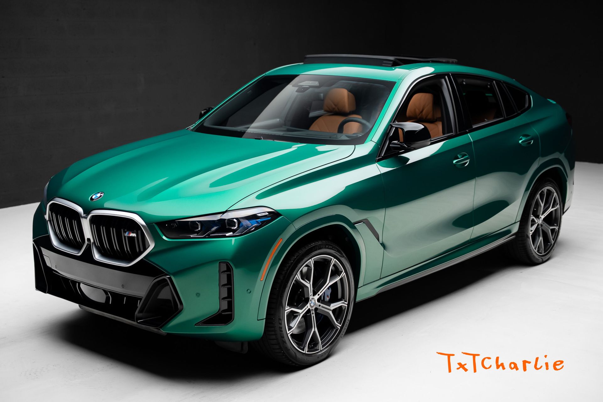 Isle of Man Green Metallic 2026 BMW X6 SUV / Crossover All-Wheel Drive 8-Speed Automatic
