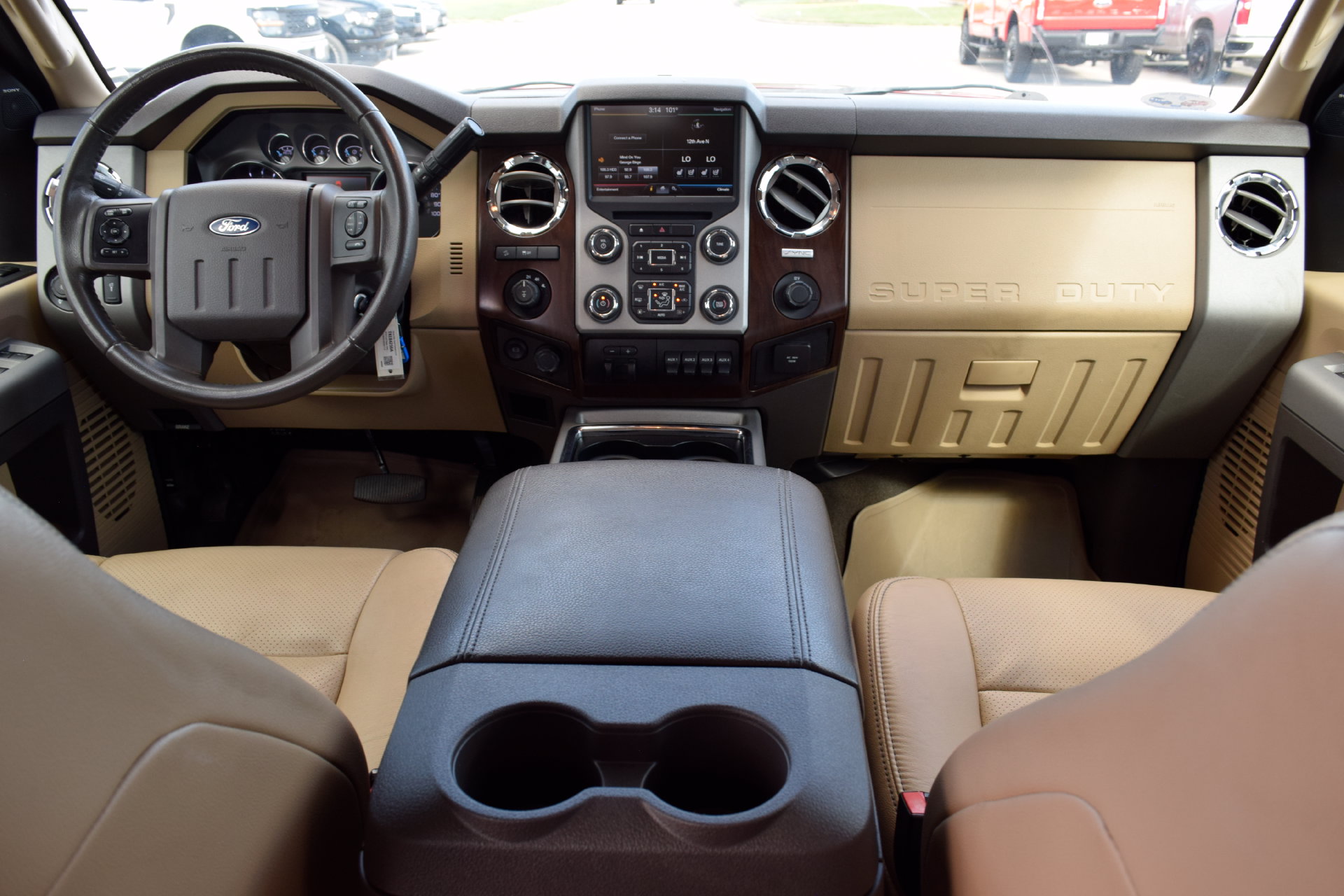 2016 Ford F-250SD Lariat Red at Emmons Autoplex