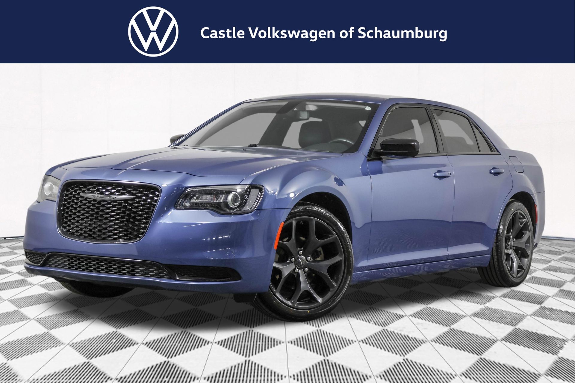 Blue (Frostbite) 2022 Chrysler 300 Sedan Rear-Wheel Drive 8-Speed Automatic