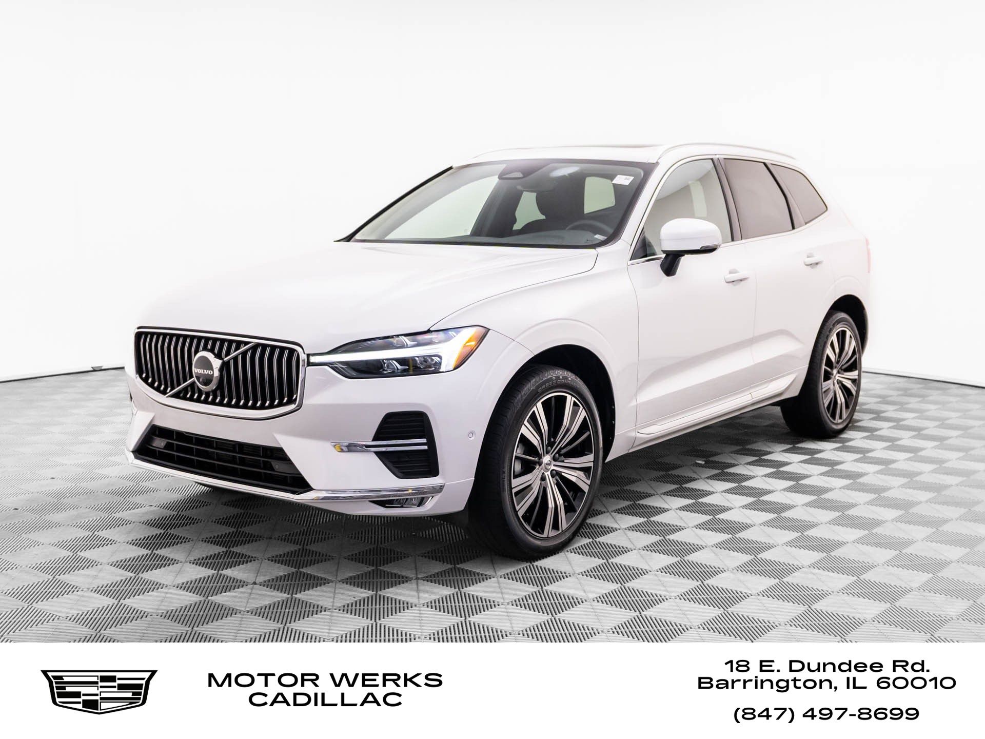 Crystal White 2023 Volvo XC60 SUV / Crossover All-Wheel Drive Automatic