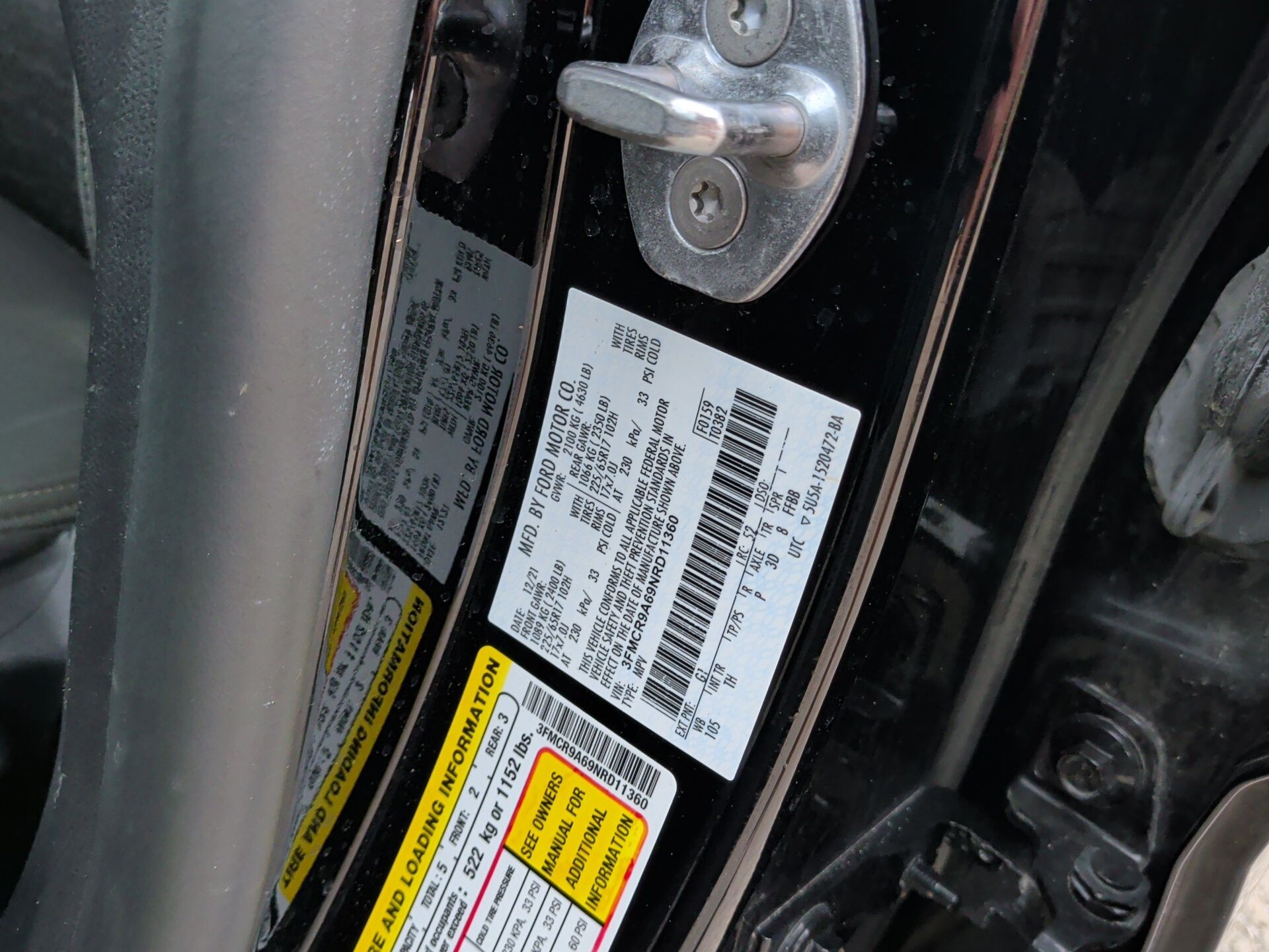 2022 Ford Bronco Sport Base Black at Community Toyota