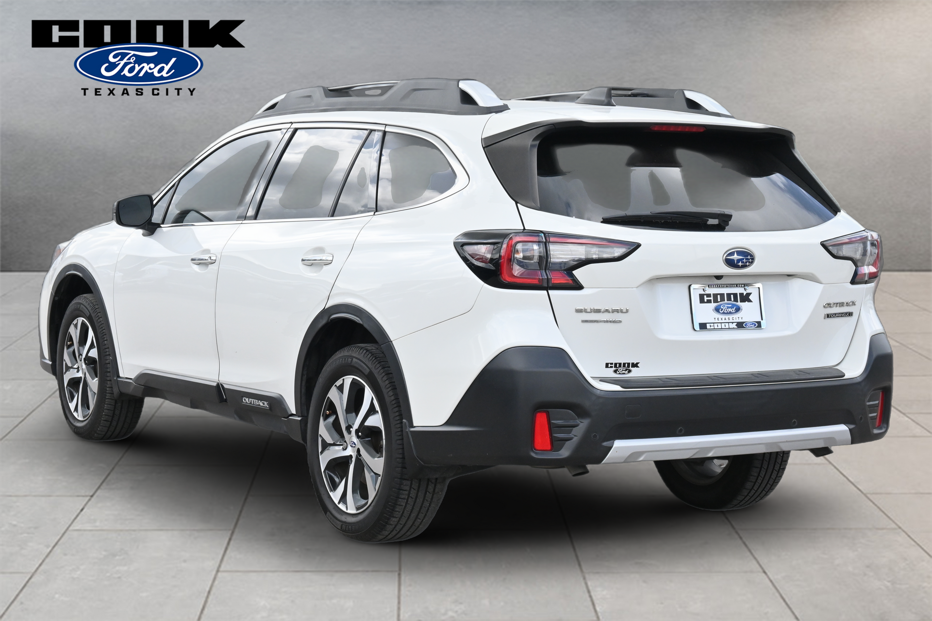 2021 Subaru Outback Touring XT White at Baytown Hyundai