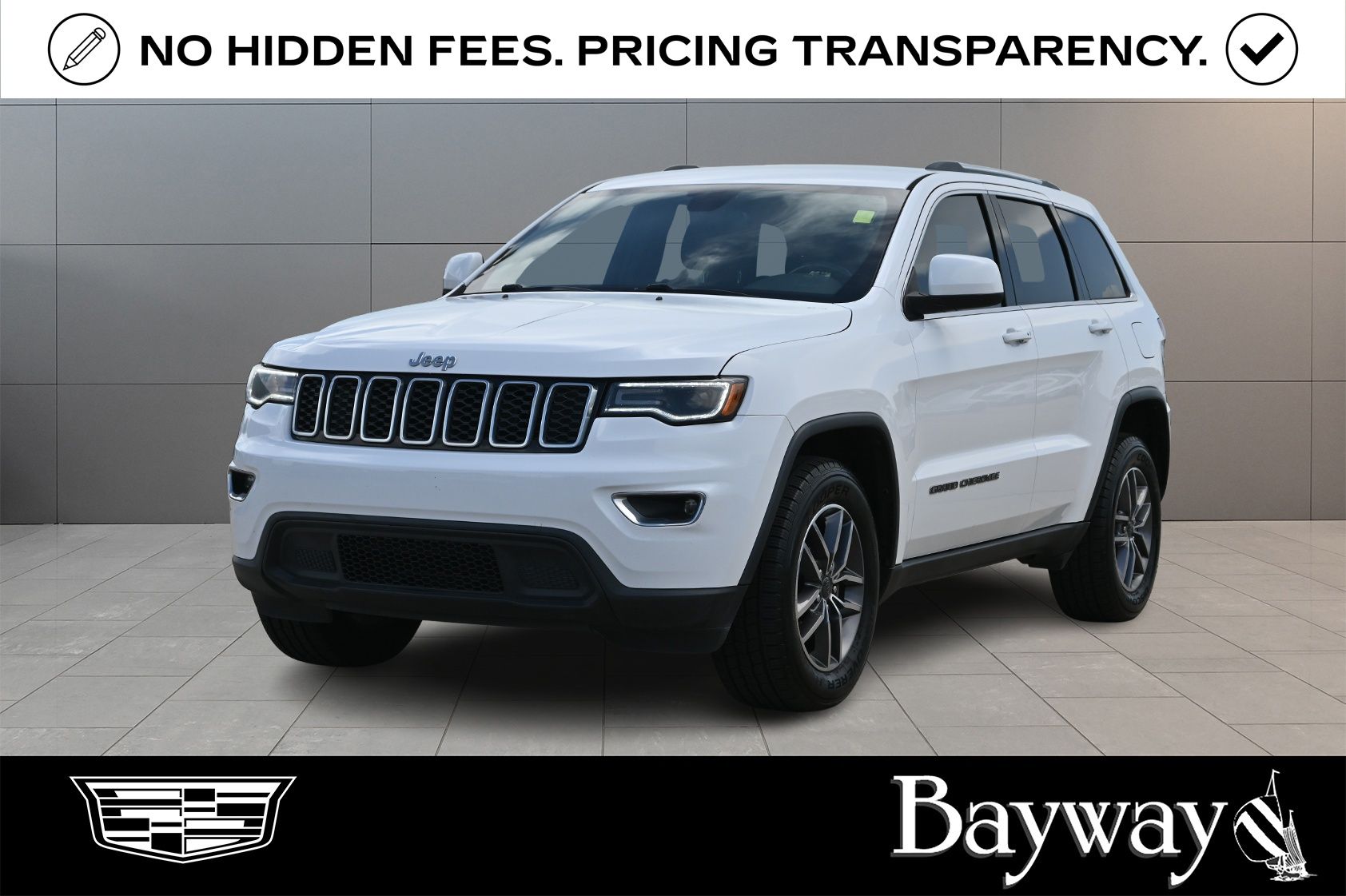2020 Jeep Grand Cherokee Laredo E White at Westside Lexus