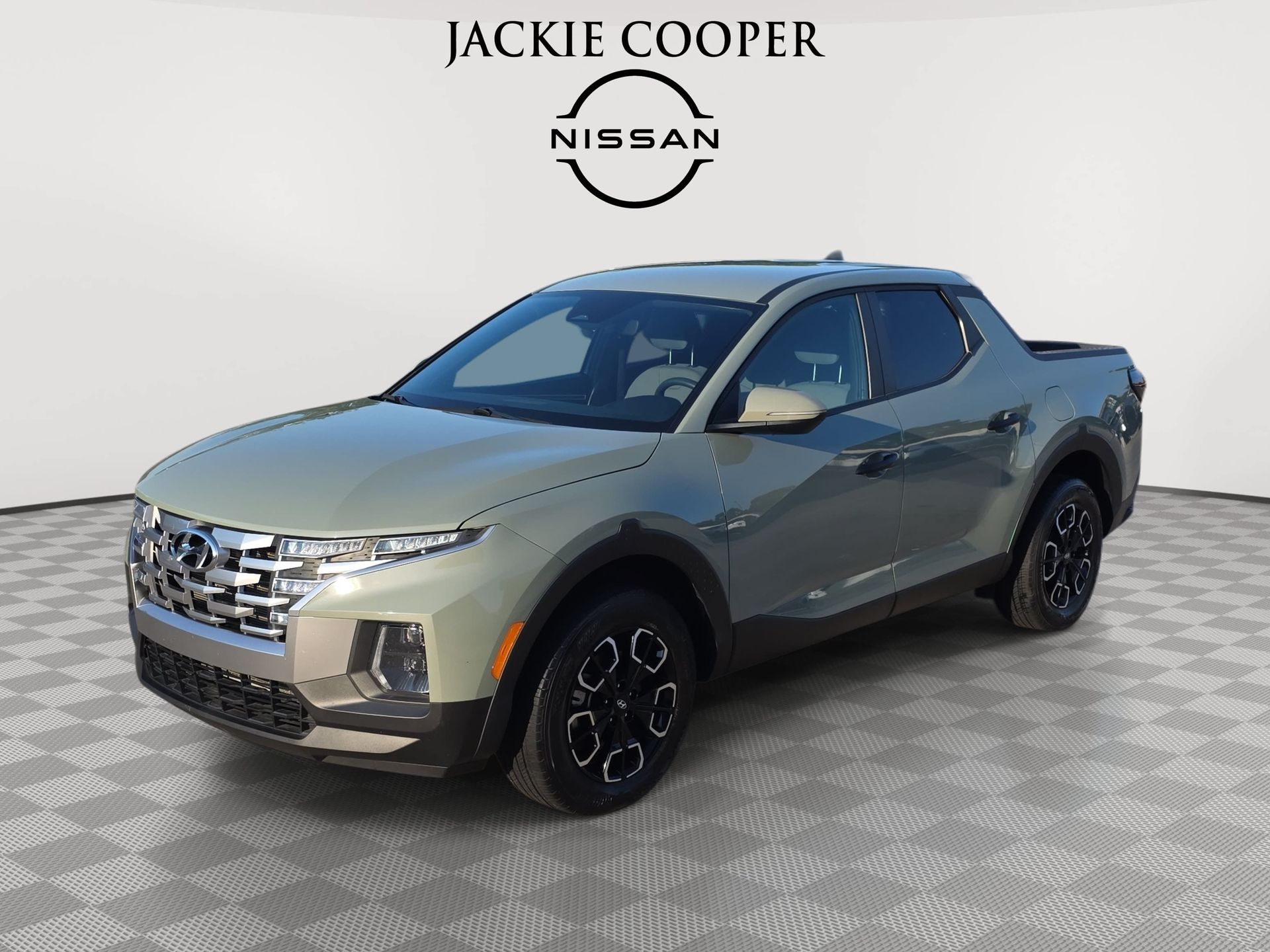 Sage Gray 2024 Hyundai Santa Cruz Pickup Truck Front-Wheel Drive 8-Speed Automatic