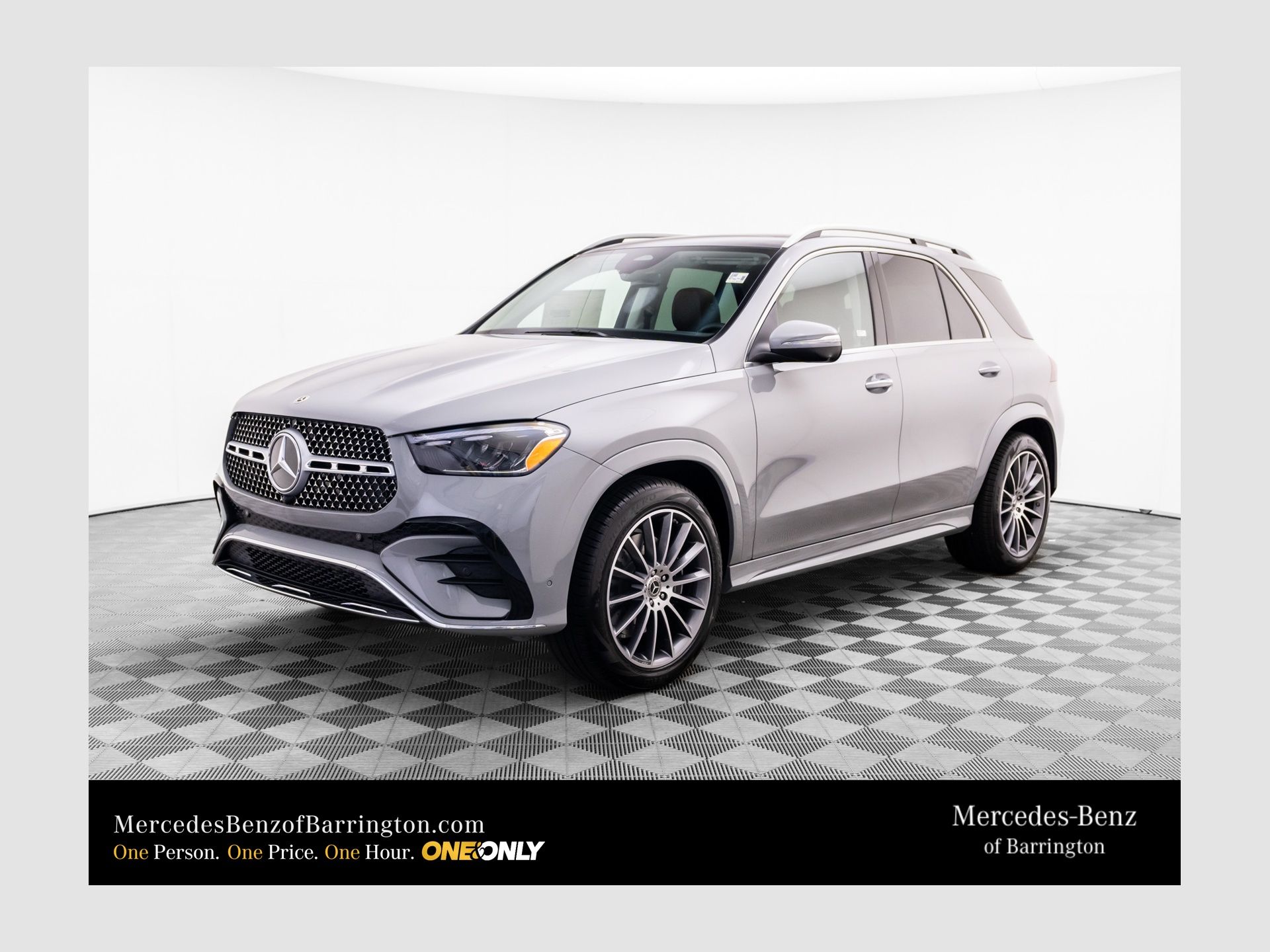 Gray (MANUFAKTUR Alpine Grey) 2026 Mercedes-Benz GLE SUV / Crossover All-Wheel Drive 9-Speed Automatic