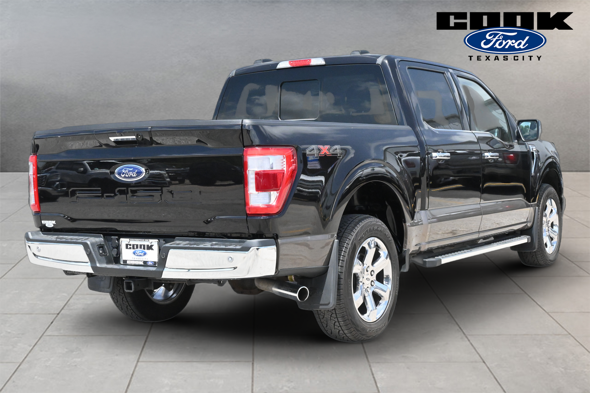2022 Ford F-150 Lariat Black at Cook Ford