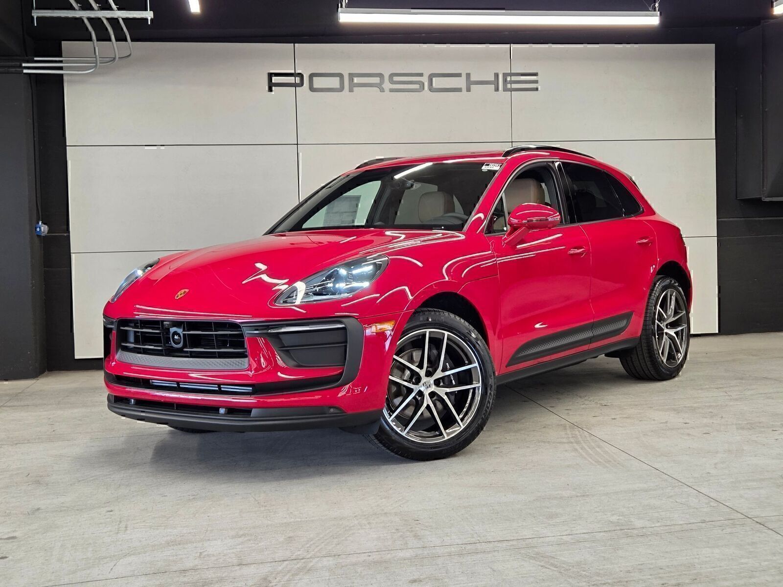 Carmine Red 2026 Porsche Macan SUV / Crossover All-Wheel Drive 7-Speed Automatic