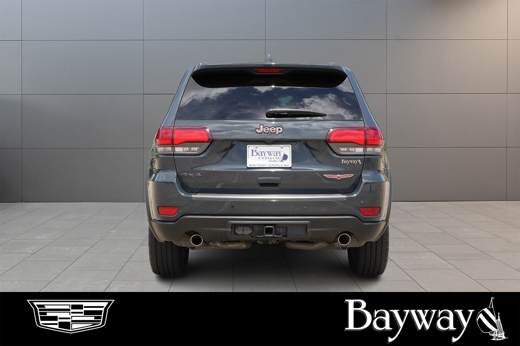 2017 Jeep Grand Cherokee Trailhawk Black at Bayway Cadillac of The Woodlands