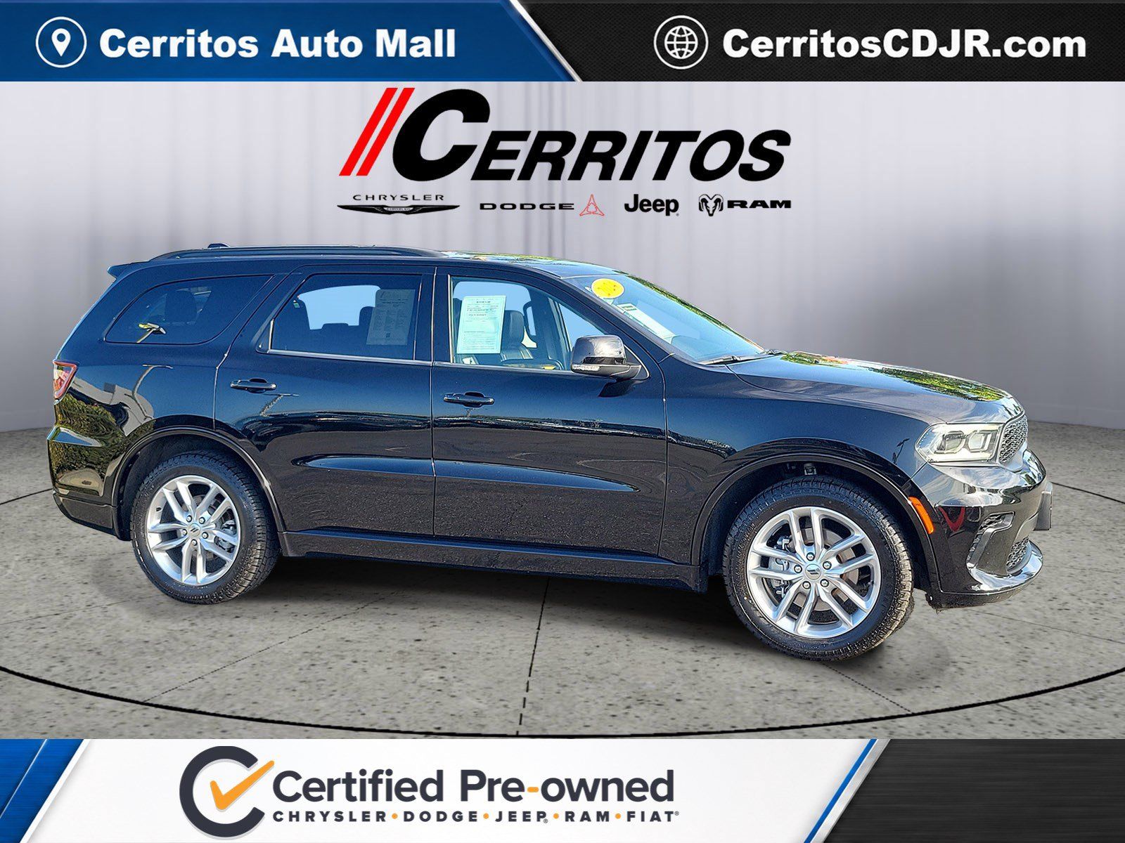 DB Black Crystal Clearcoat 2024 Dodge Durango SUV / Crossover Rear-Wheel Drive 8-Speed Automatic