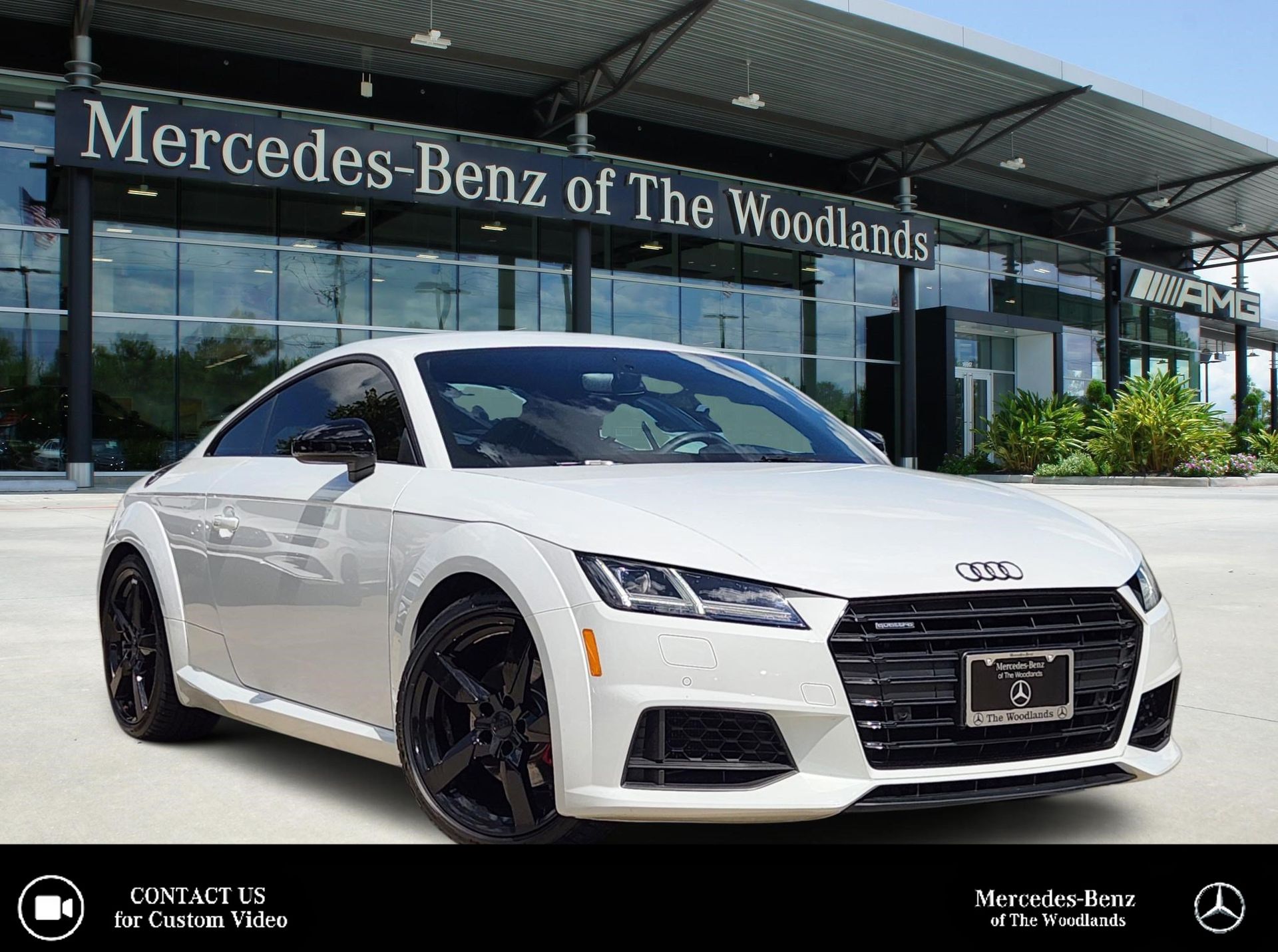 Glacier White Metallic 2019 Audi TT Coupe All-Wheel Drive 7-Speed Automatic