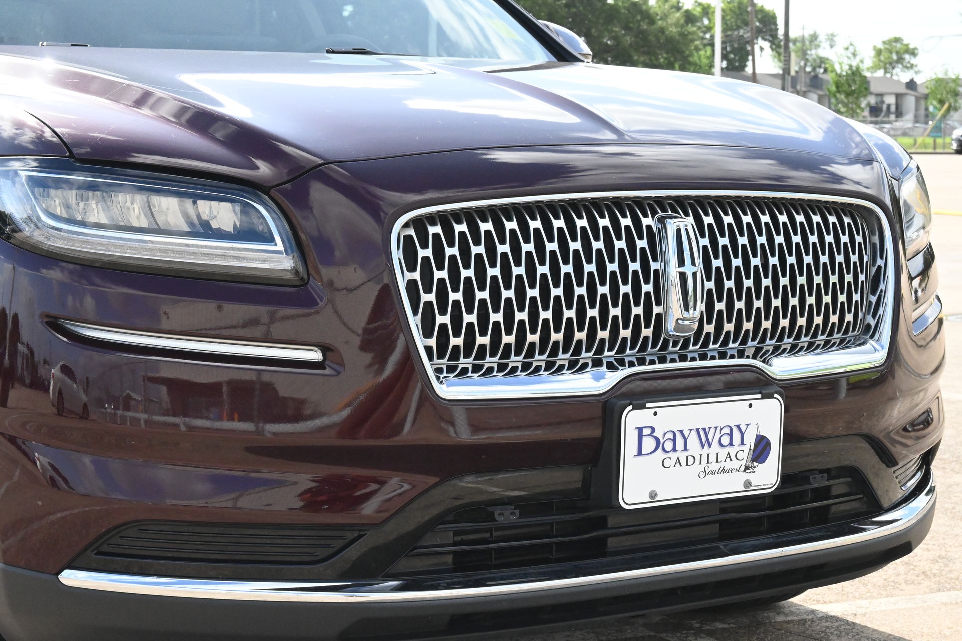 2022 Lincoln Nautilus Reserve Red at DeMontrond Gulf Freeway