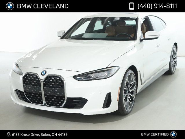Alpine White 2024 BMW 4 Series Coupe Rear-Wheel Drive 8-Speed Automatic